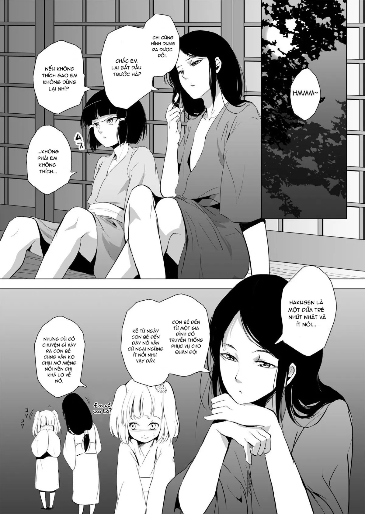 HentaiVN.net - Ảnh 10 - Hakusen to Sumizome - Chap 1