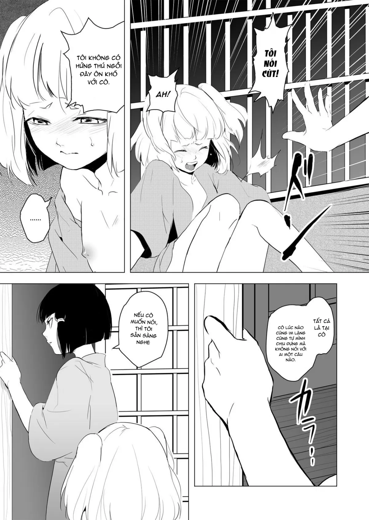 HentaiVN.net - Ảnh 35 - Hakusen to Sumizome - Chap 1