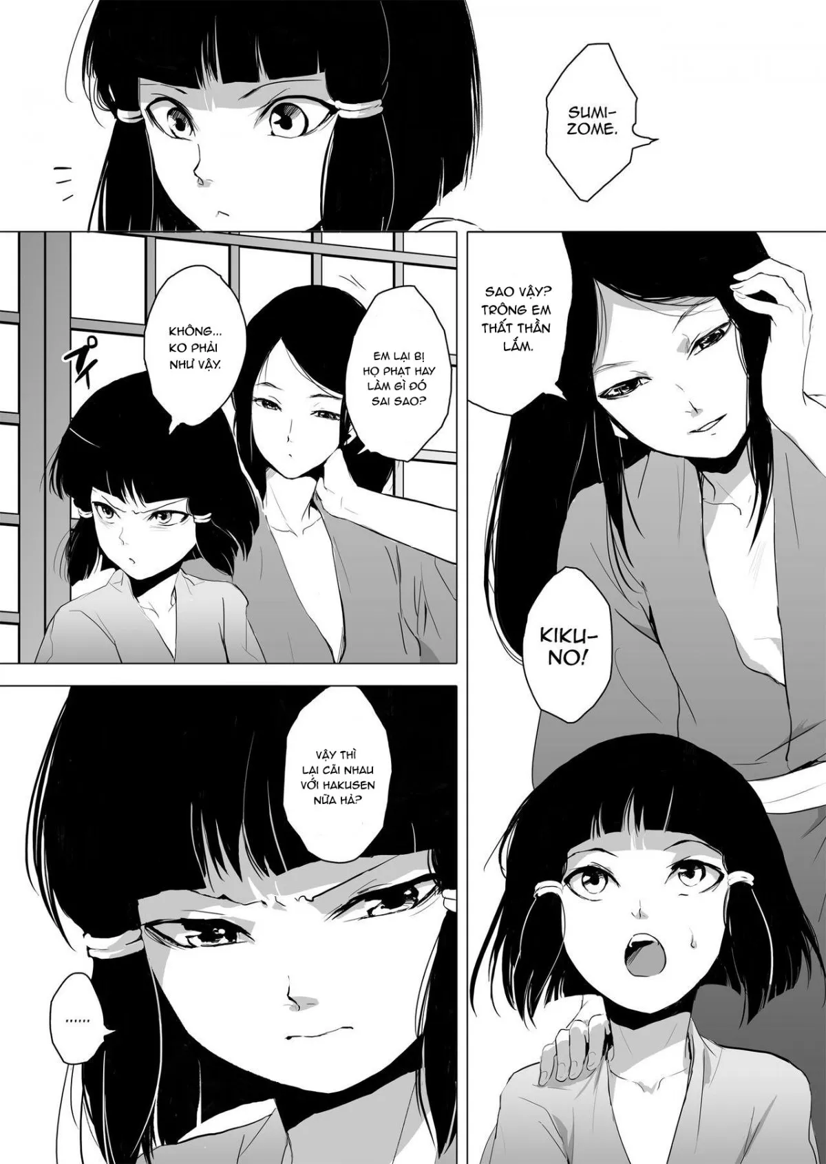 HentaiVN.net - Ảnh 9 - Hakusen to Sumizome - Chap 1