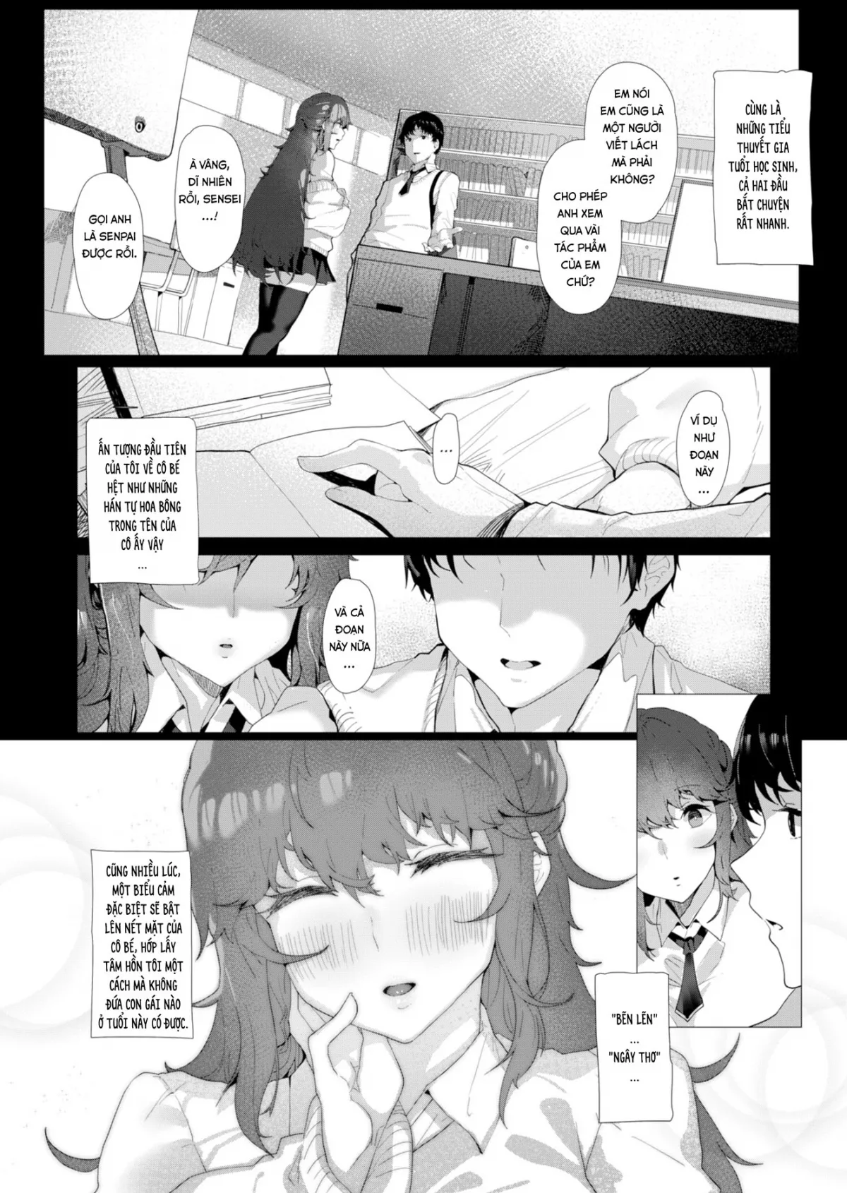 HentaiVN.net - Ảnh 11 - Ngân Hoa Giang Chảy Qua Tim Anh...? [Cosmos - Like a Flower] - Chap 1