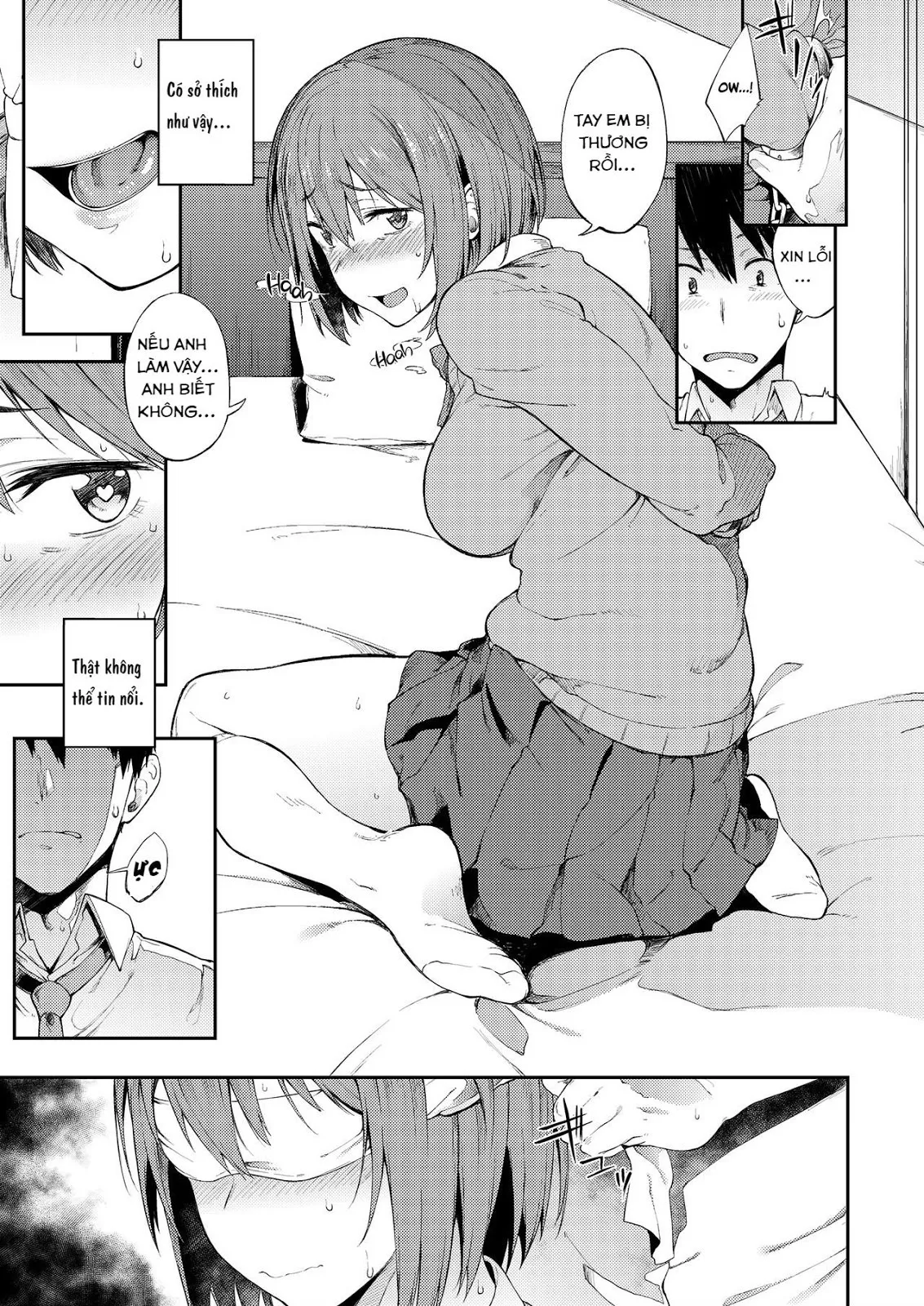 HentaiVN.net - Ảnh 4 - Zenryaku, Kanojo no Seiheki ga Nanameue deshita [A Girl's Weird Fetishes are Brought to Light!] - Chap 1