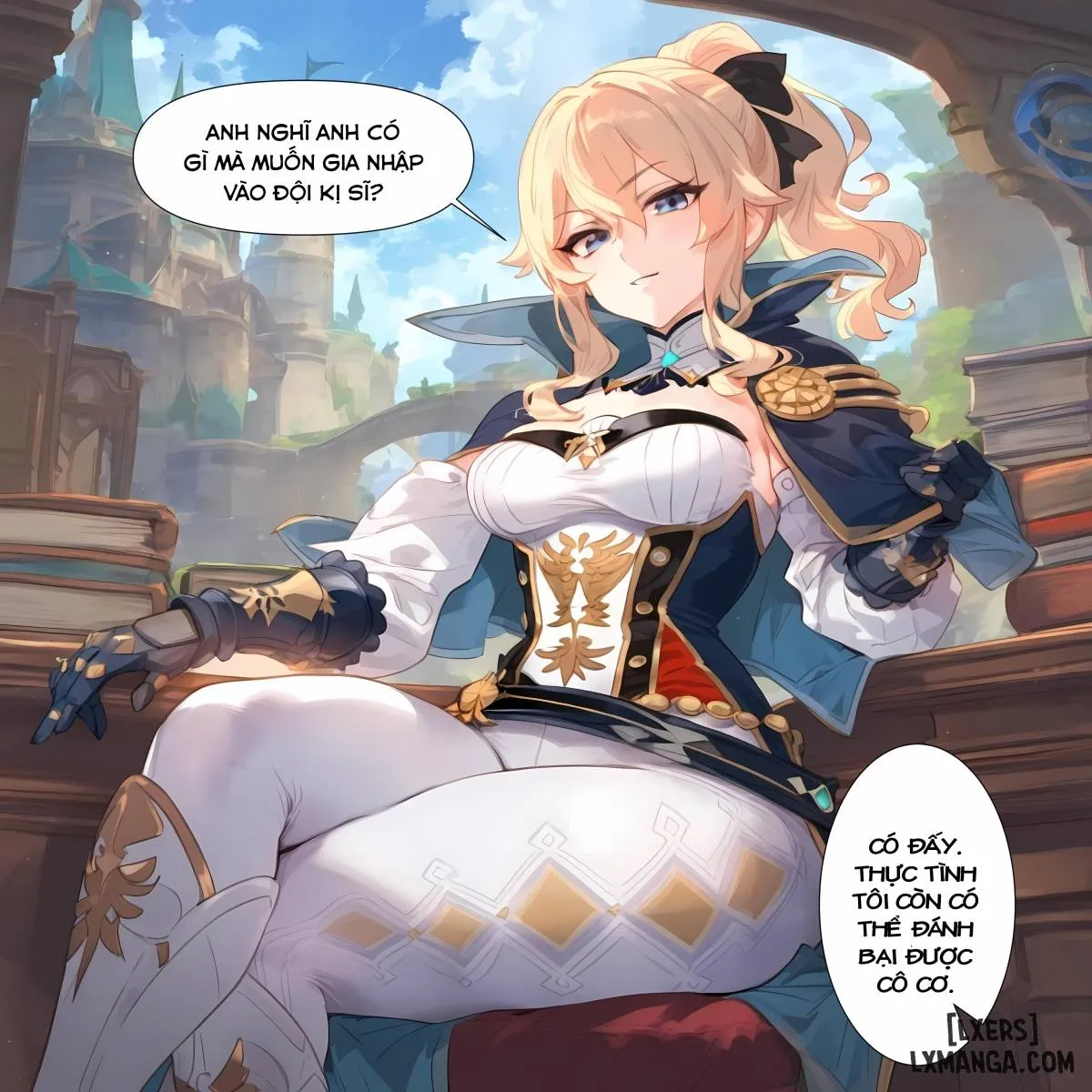 HentaiVN.net - Ảnh 1 - Ky sỹ bị đánh bại - Chap 1