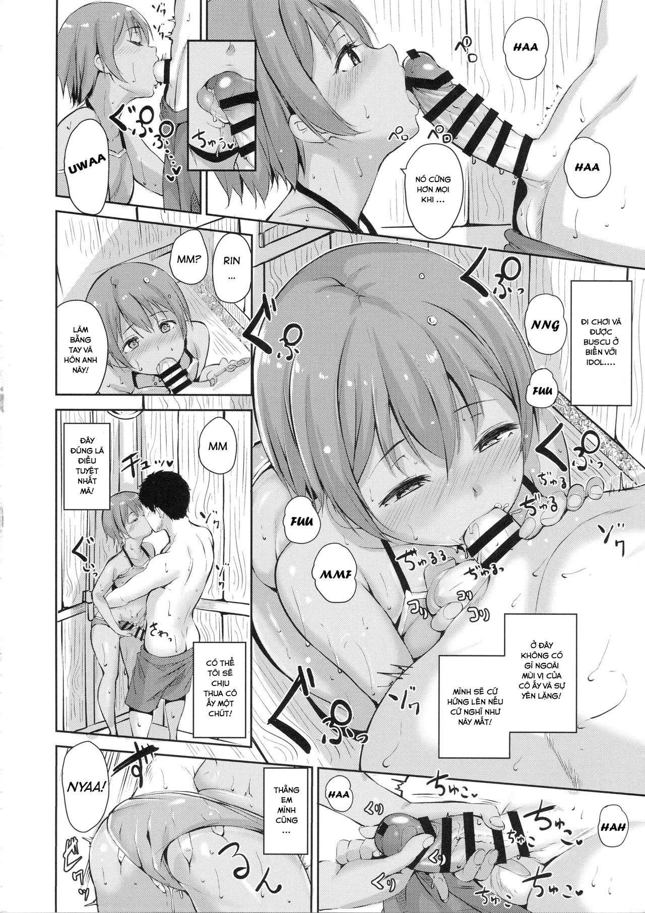 HentaiVN.net - Ảnh 17 - Đi biển cùng idol (Love Live!) [Hoshizora Marine Line] - Chap 1