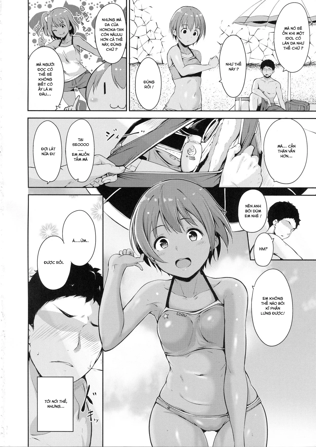 HentaiVN.net - Ảnh 5 - Đi biển cùng idol (Love Live!) [Hoshizora Marine Line] - Chap 1