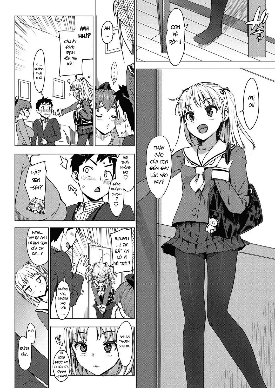 HentaiVN.net - Ảnh 5 - Katekano♡ - Chap 3