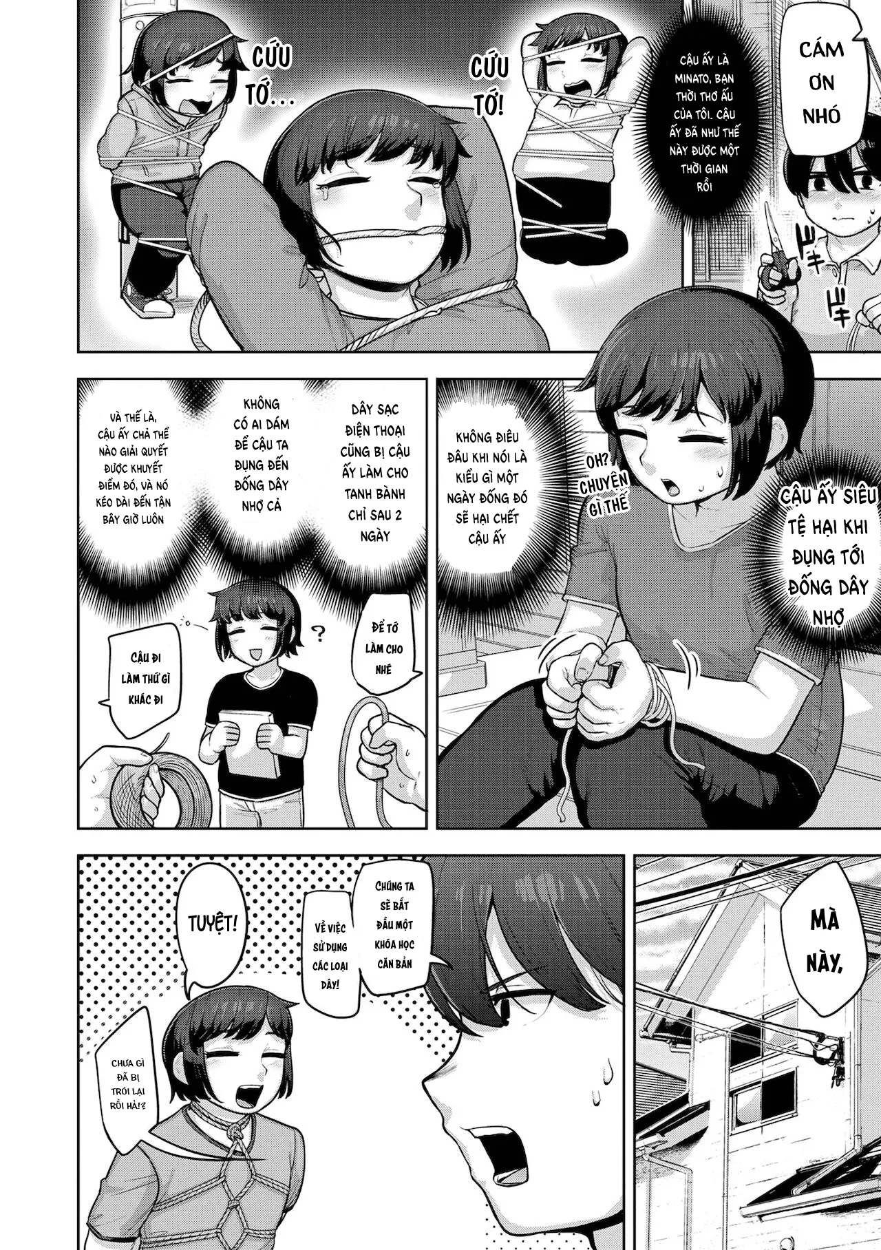 HentaiVN.net - Ảnh 2 - Sokubaku Sukebe Synergy Riron - Chap 1