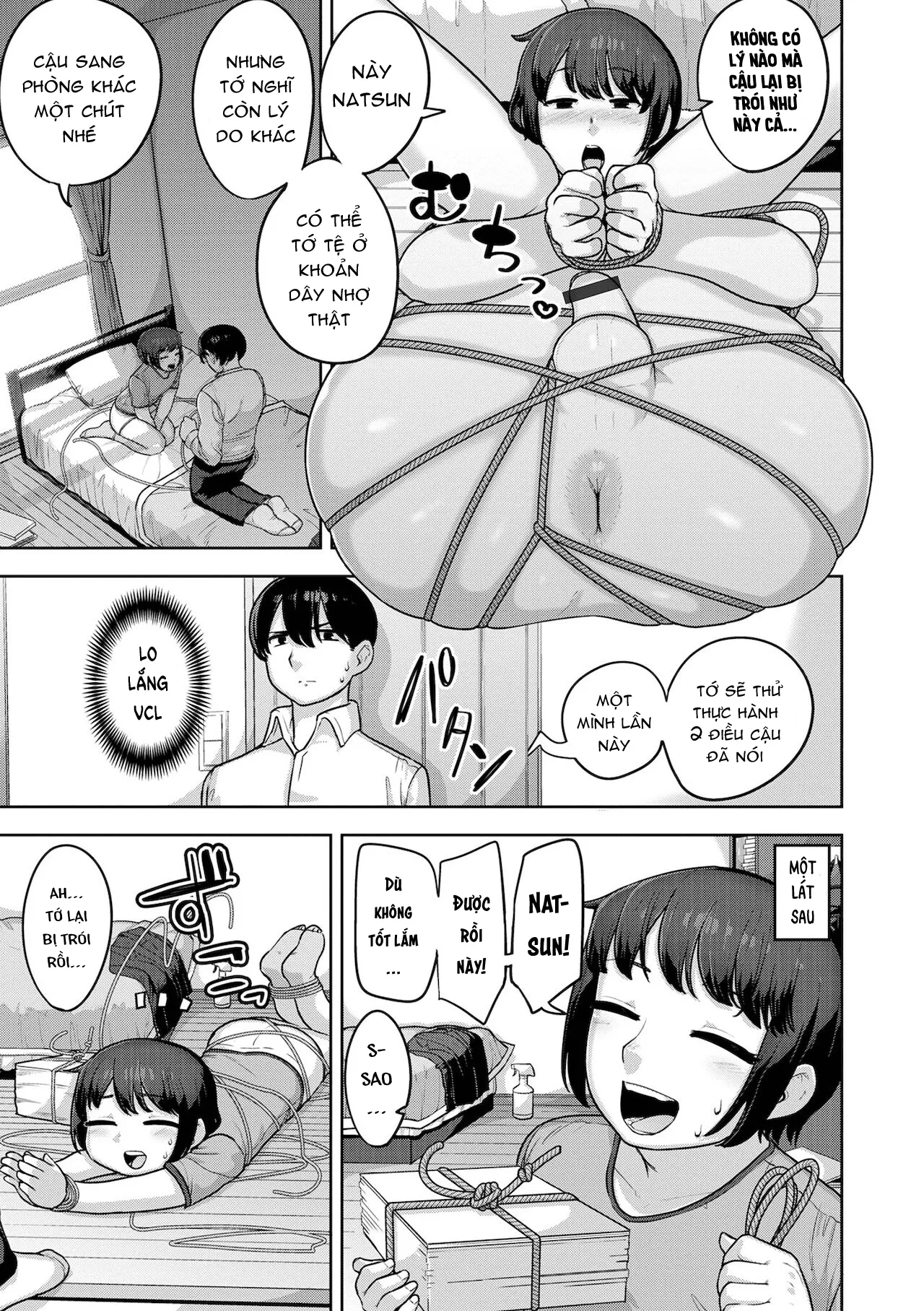 HentaiVN.net - Ảnh 5 - Sokubaku Sukebe Synergy Riron - Chap 1