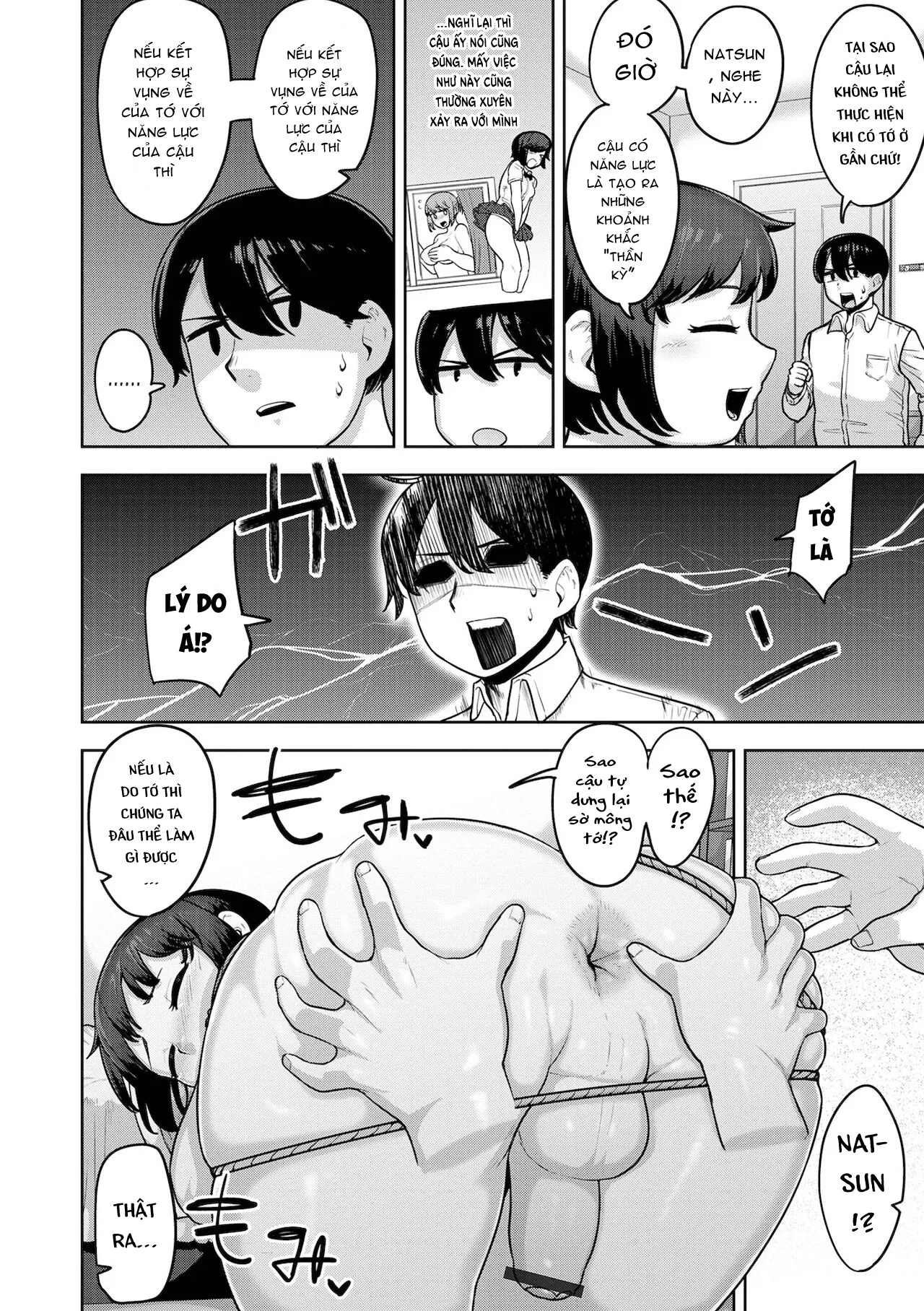 HentaiVN.net - Ảnh 6 - Sokubaku Sukebe Synergy Riron - Chap 1