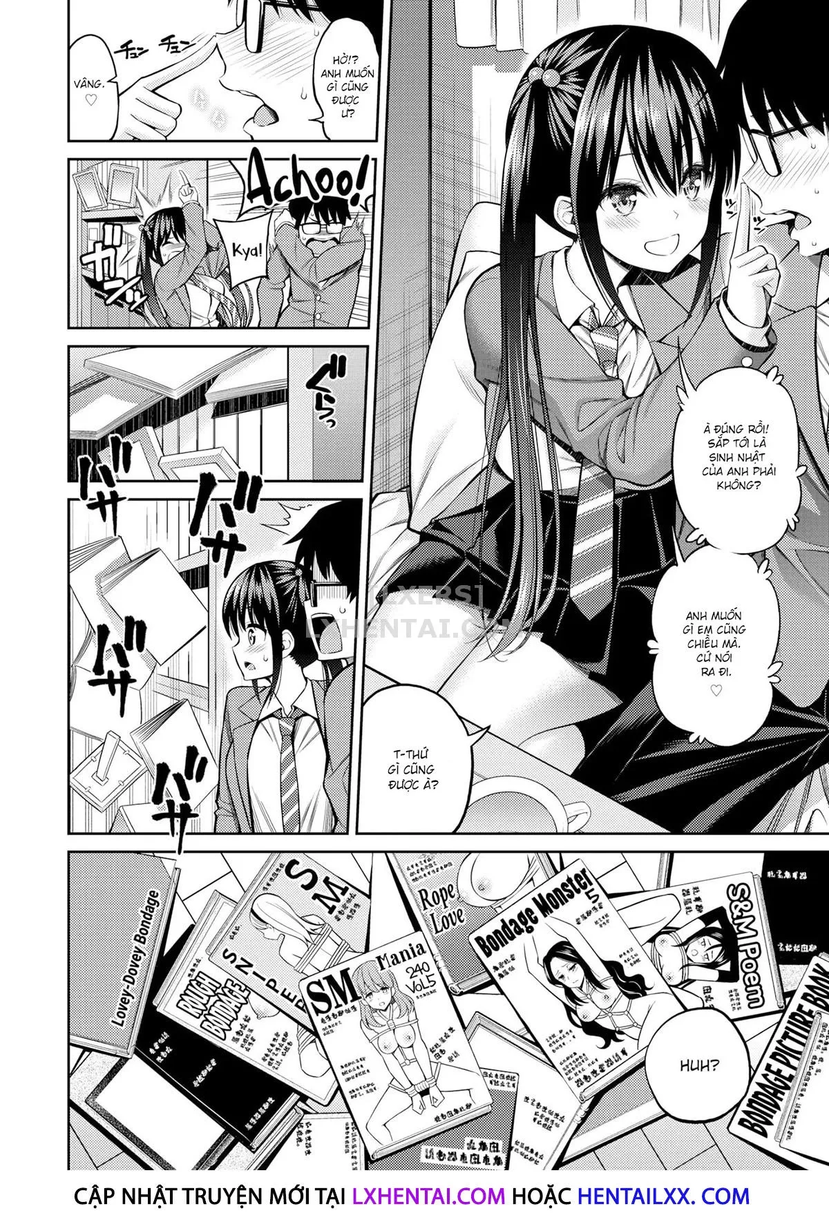 HentaiVN.net - Ảnh 4 - Girlfriend Bondage [Comic Kairakuten 2021-03] - Chap 1