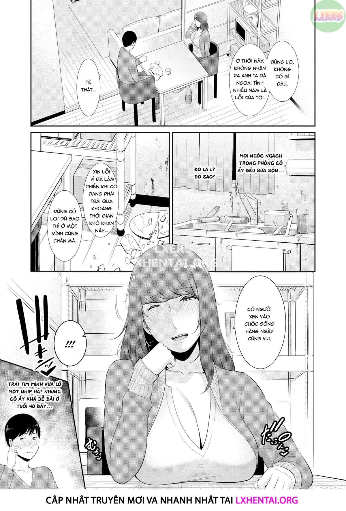 HentaiVN.net - Ảnh 6 - Món ăn của phụ nữ trưởng thành - Chap 1
