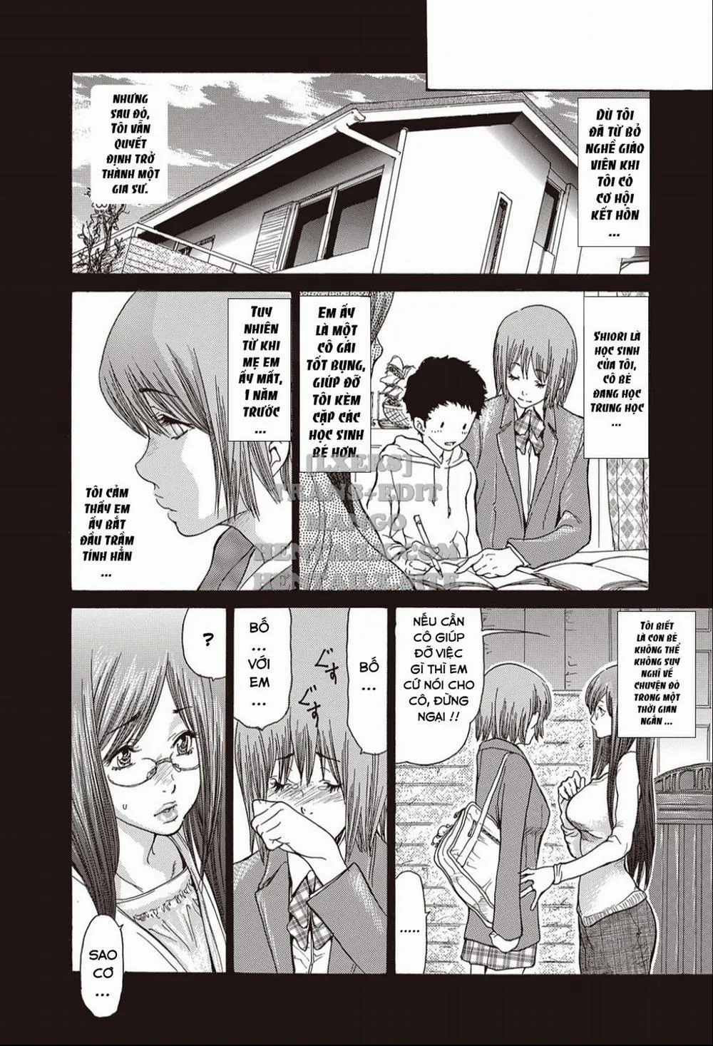 HentaiVN.net - Ảnh 4 - Hitoduma Katei Kyoushi - Chap 1
