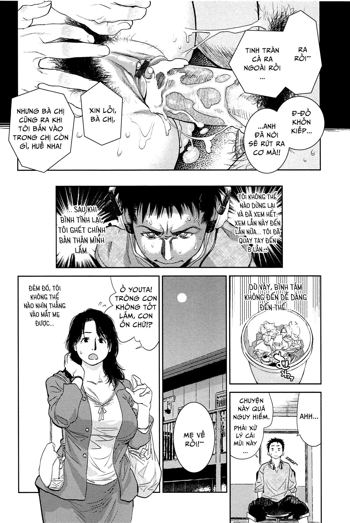 HentaiVN.net - Ảnh 12 - Boku no Shiranai Haha - Chap 1