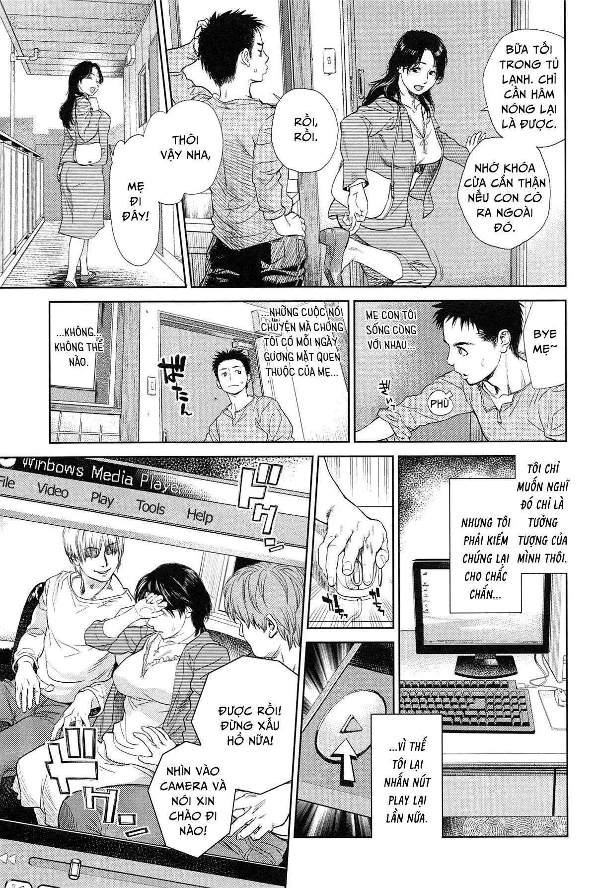 HentaiVN.net - Ảnh 3 - Boku no Shiranai Haha - Chap 1