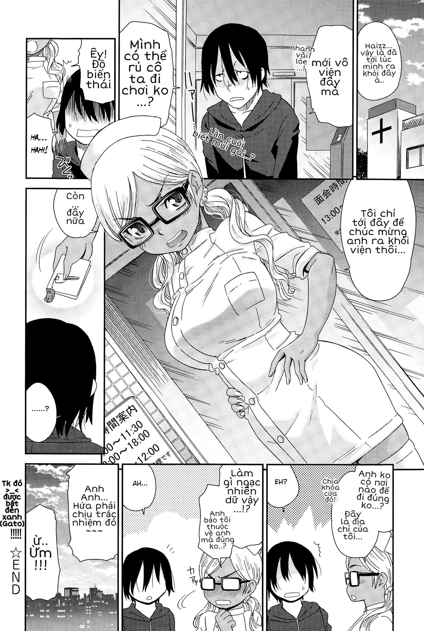HentaiVN.net - Ảnh 28 - Thằng Điên [Gal Nurse; ぎゃるナーーース!!!!!] - Chap 1