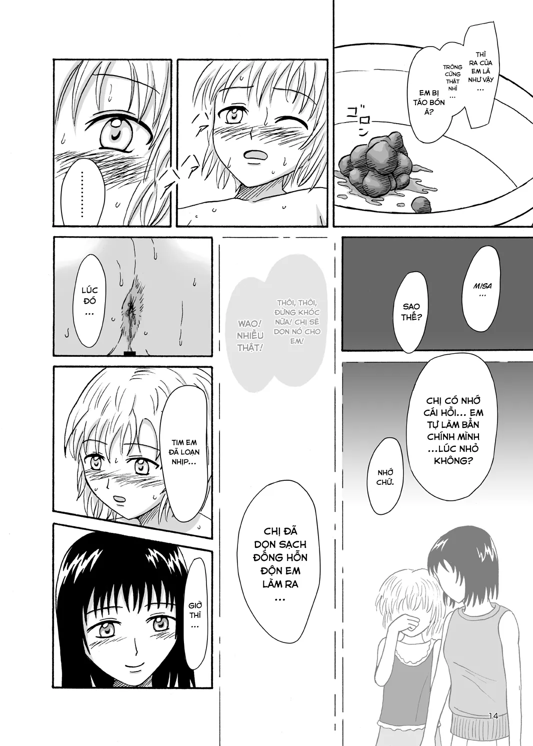 HentaiVN.net - Ảnh 15 - Hajimete no Yoru [はじめてのよる] - Chap 1