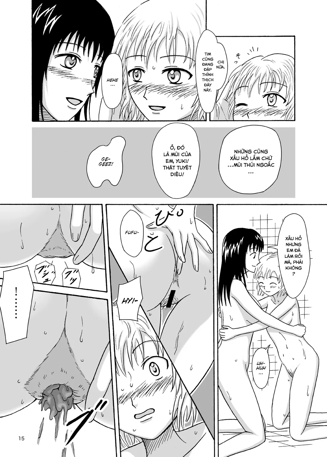 HentaiVN.net - Ảnh 16 - Hajimete no Yoru [はじめてのよる] - Chap 1
