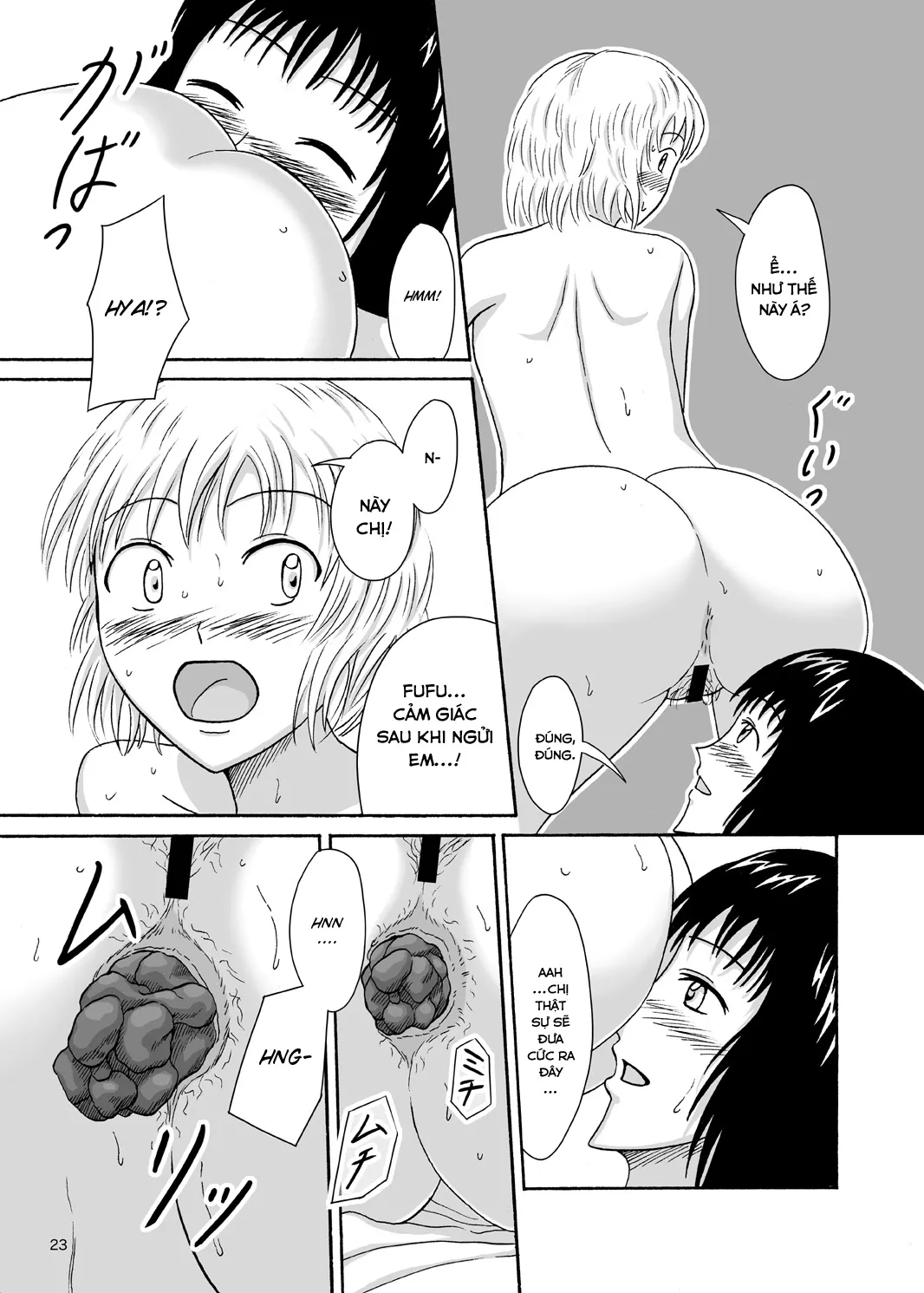 HentaiVN.net - Ảnh 24 - Hajimete no Yoru [はじめてのよる] - Chap 1