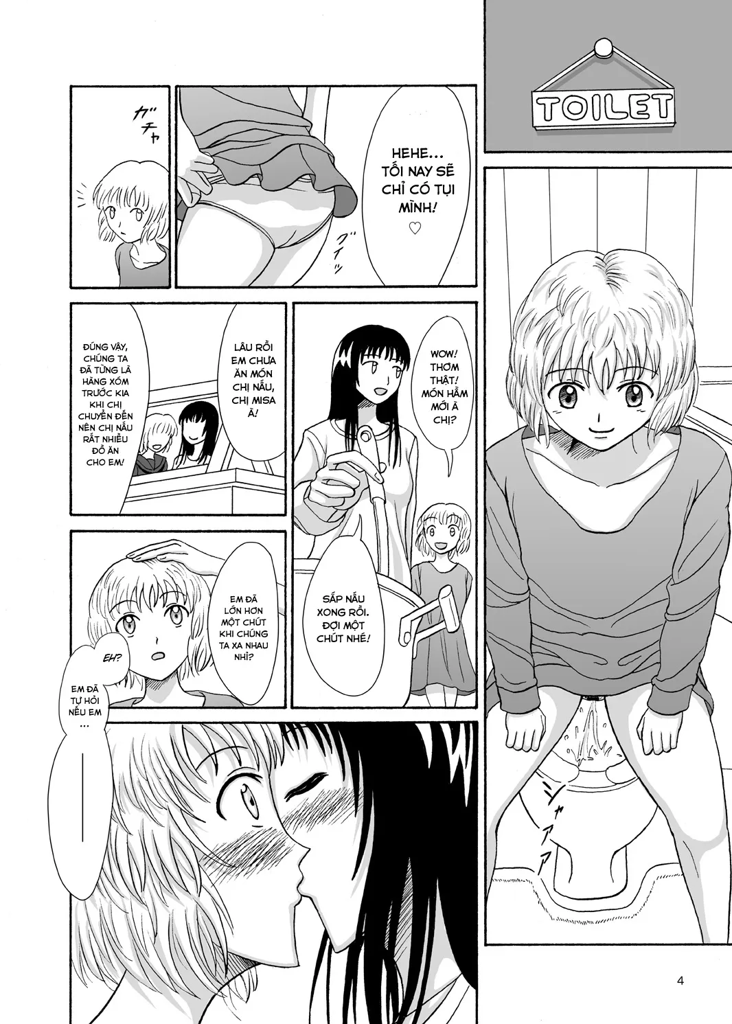 HentaiVN.net - Ảnh 5 - Hajimete no Yoru [はじめてのよる] - Chap 1