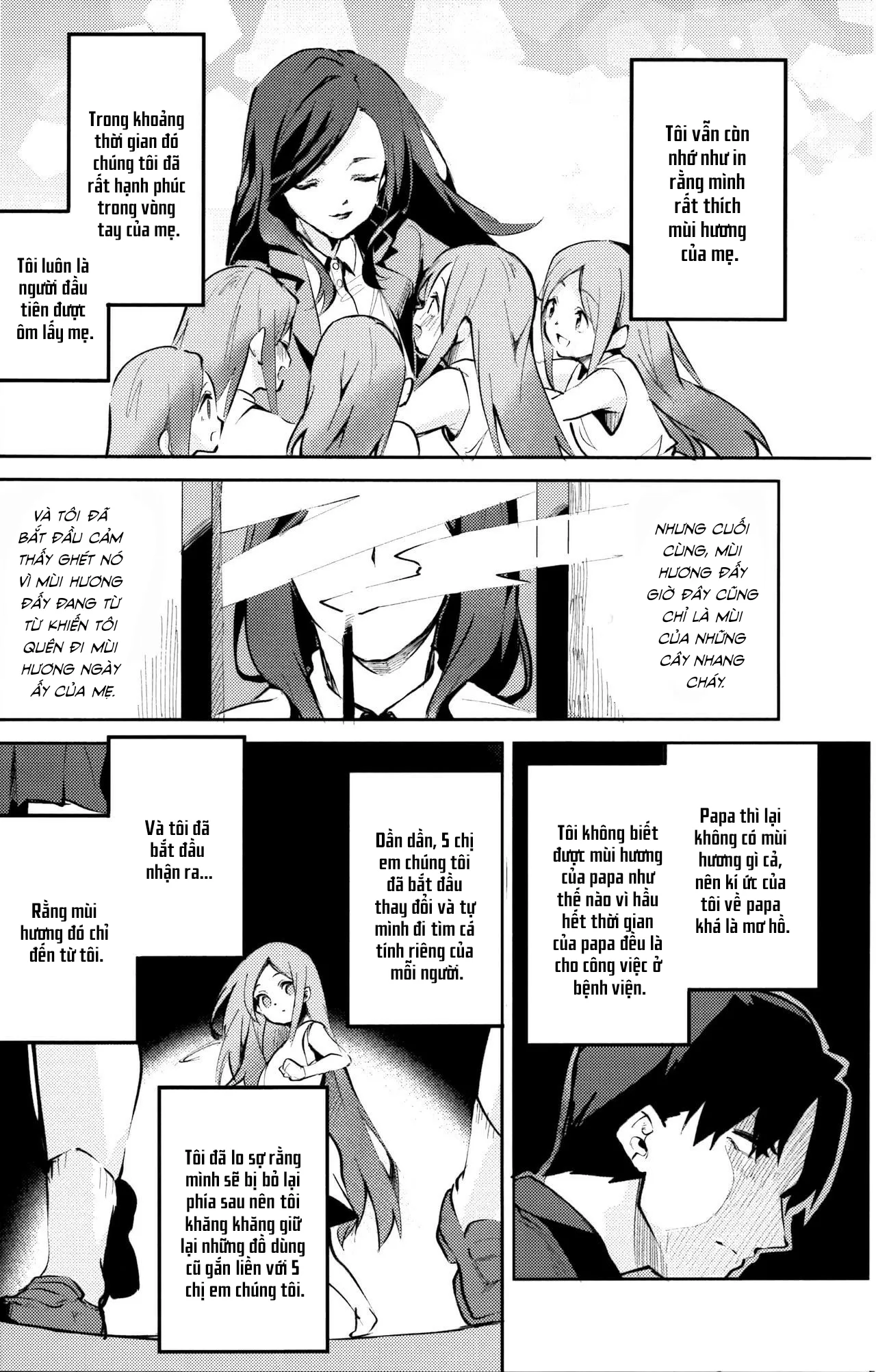 HentaiVN.net - Ảnh 4 - Hương thơm anh và em [Nino no Baai (Gotoubun no Hanayome)] - Chap 1