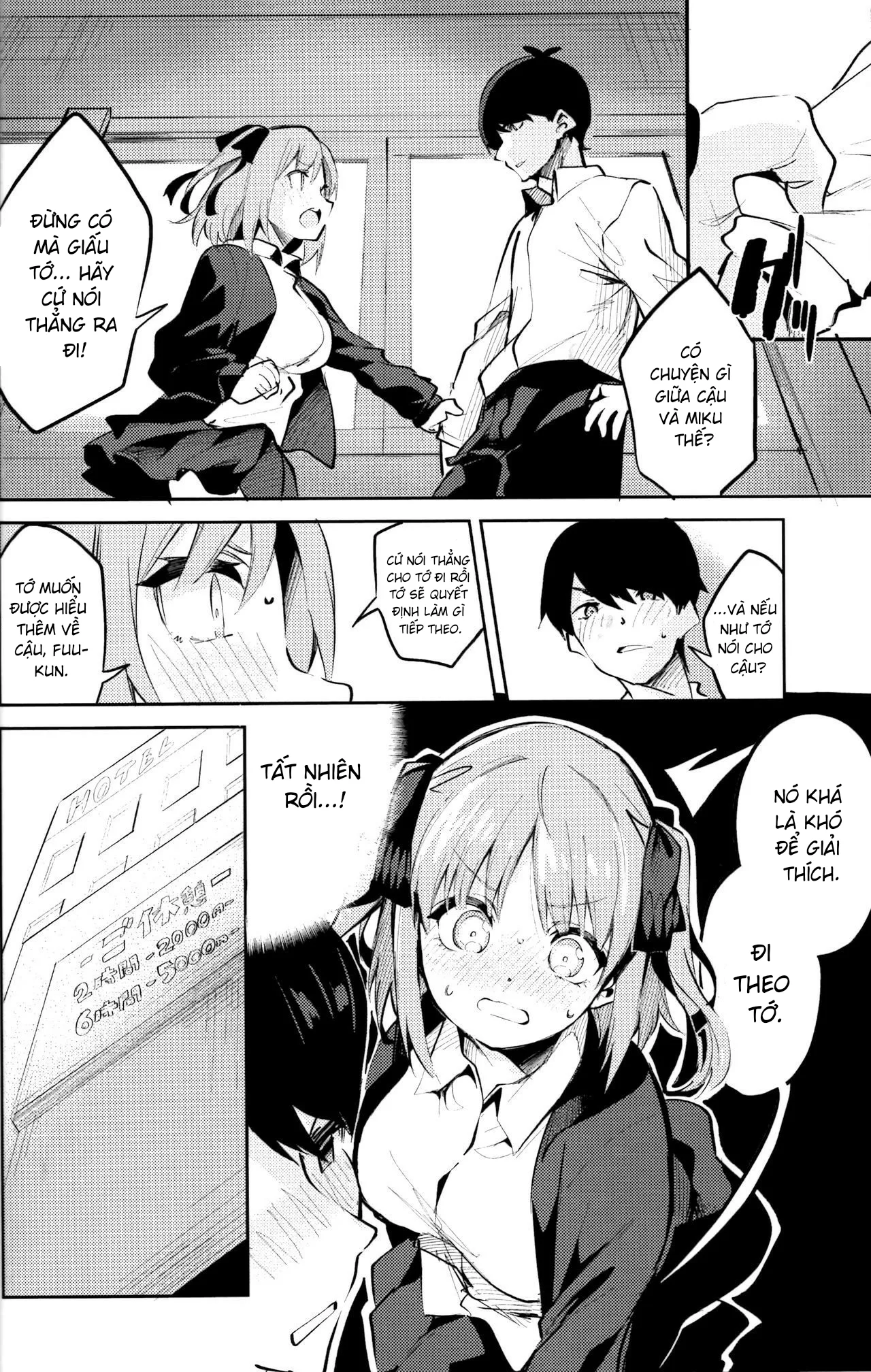 HentaiVN.net - Ảnh 8 - Hương thơm anh và em [Nino no Baai (Gotoubun no Hanayome)] - Chap 1