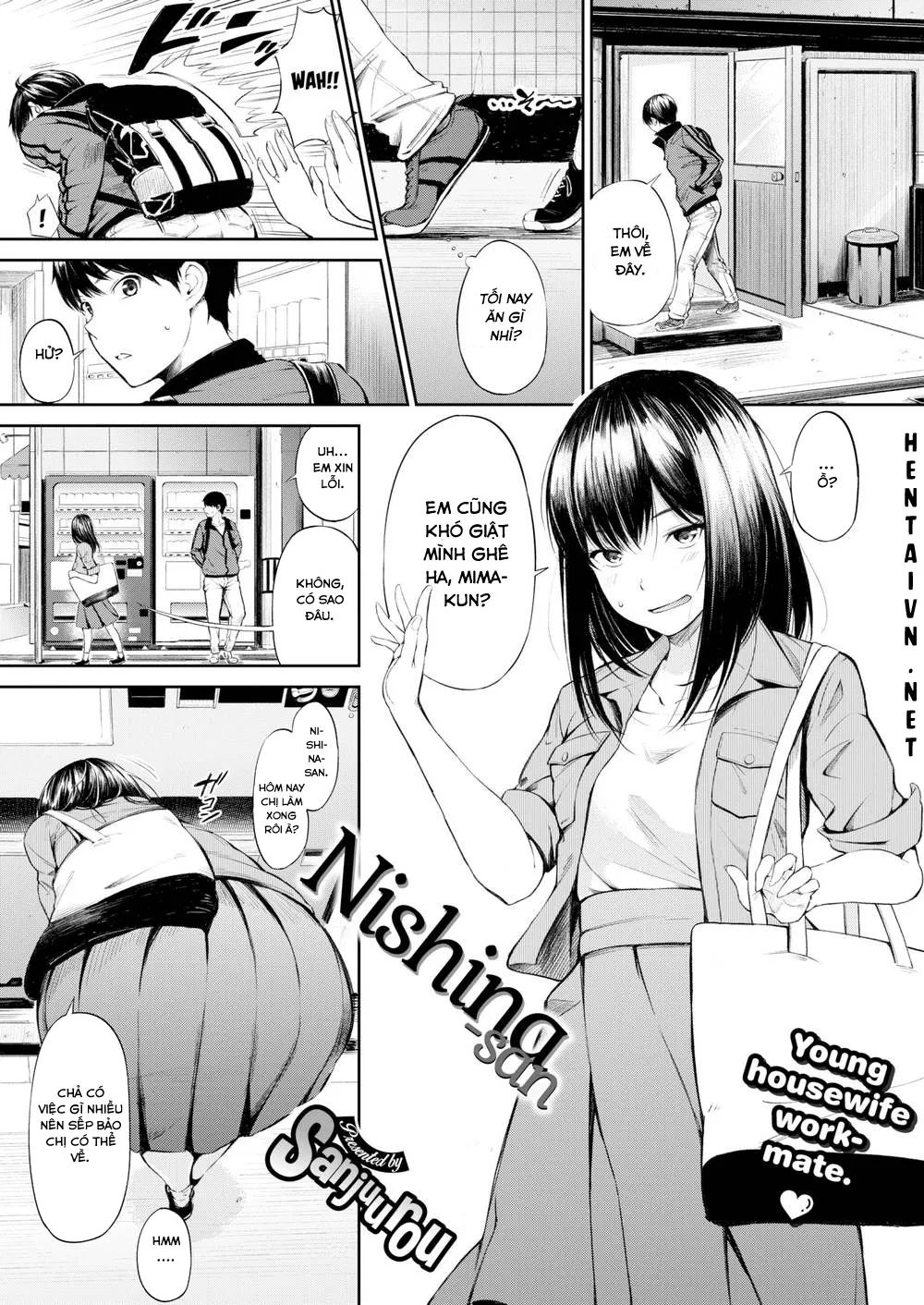 HentaiVN.net - Ảnh 4 - Nishina-san - Chap 1