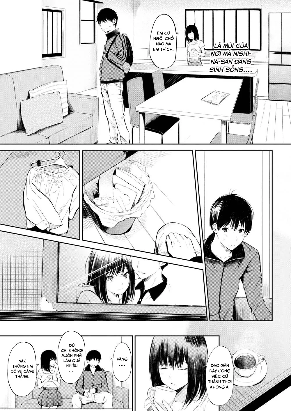 HentaiVN.net - Ảnh 8 - Nishina-san - Chap 1