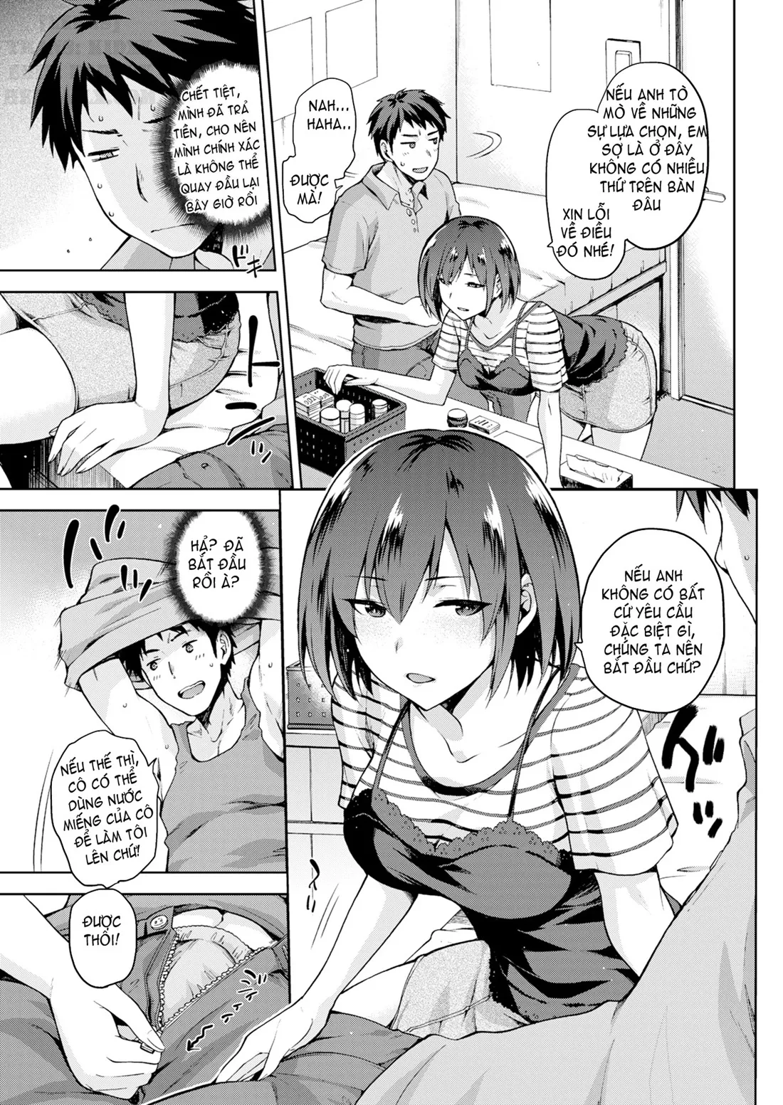 HentaiVN.net - Ảnh 8 - Thư giãn cùng Senpai - Chap 1