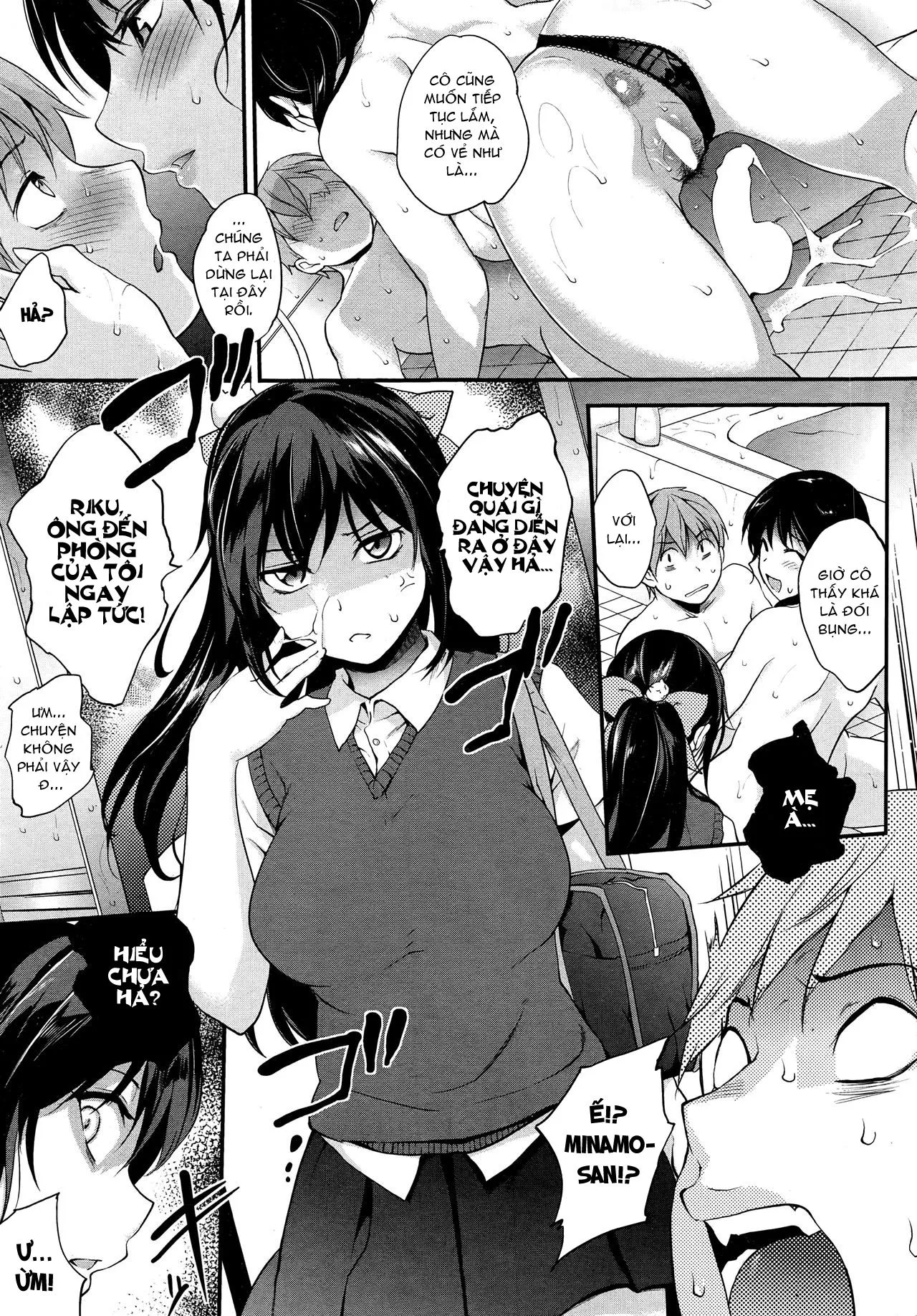 HentaiVN.net - Ảnh 10 - Destination Temptation [Dekiwaku Destination; 溺惑デスティネーション] - Chap 1