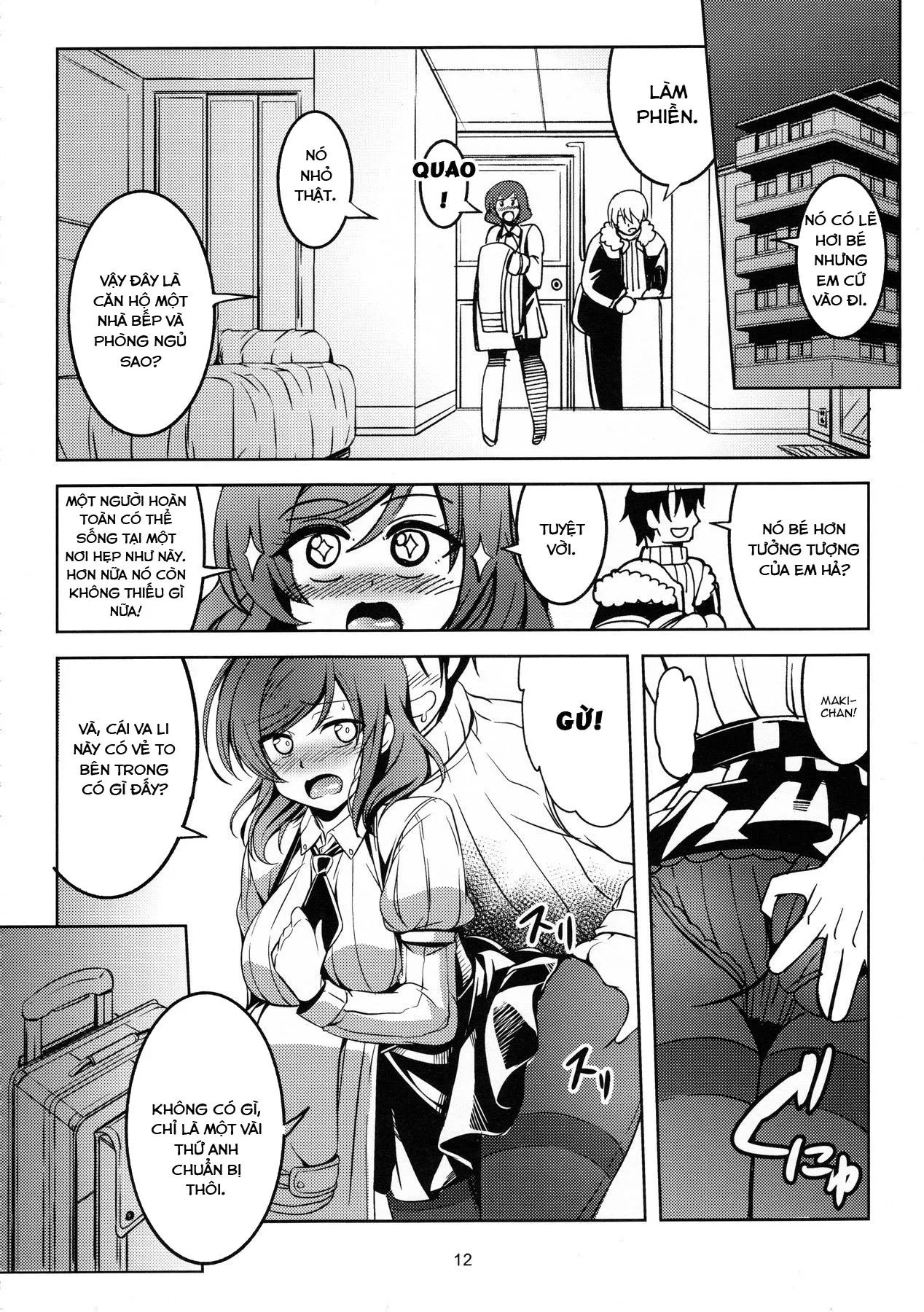 HentaiVN.net - Ảnh 13 - Koi Hime Love Maki!! 03 - Chap 1