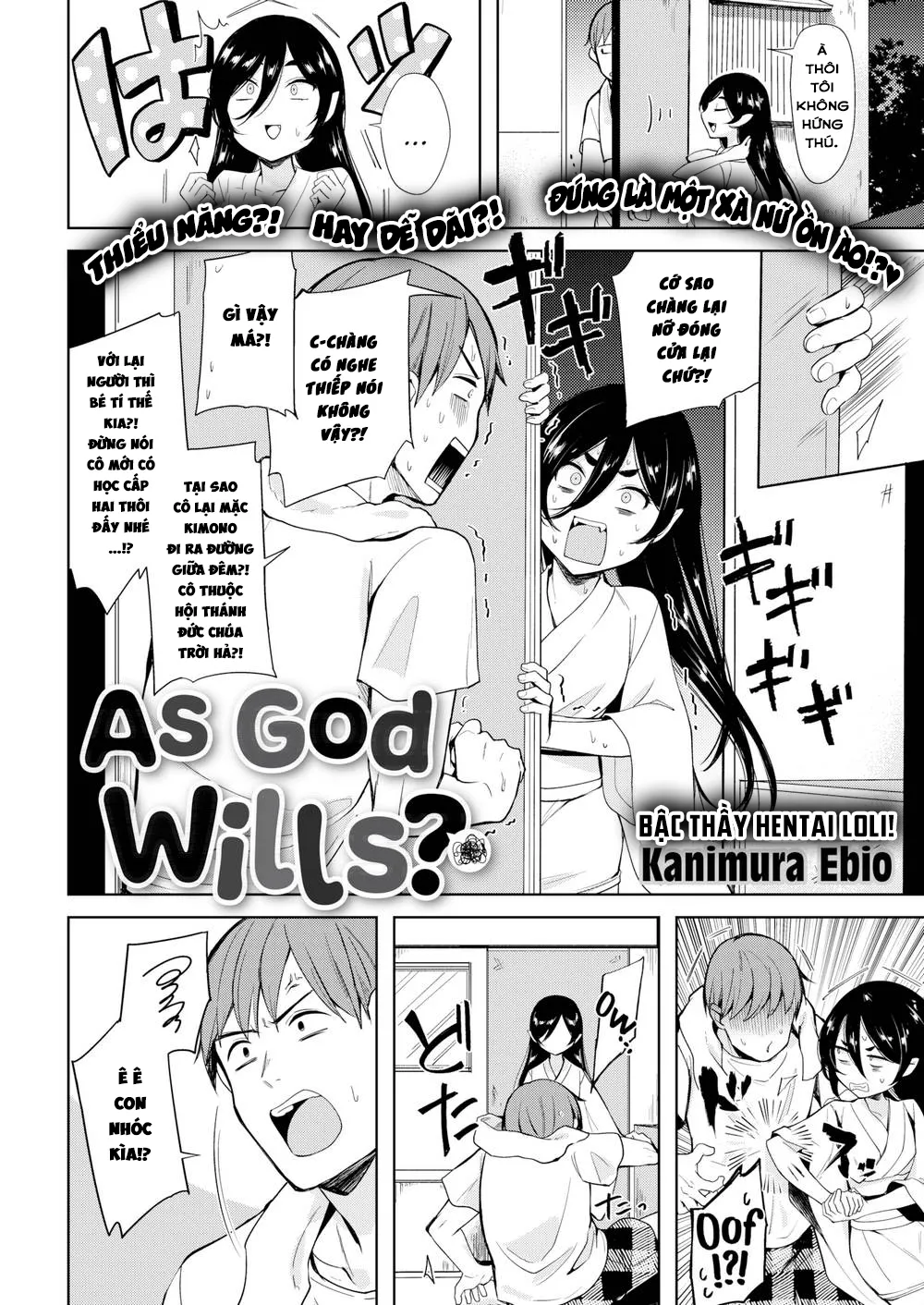 HentaiVN.net - Ảnh 3 - Ý Trời Cho Chàng Ở Cùng Với Thiếp! [As God Wills] - Chap 1