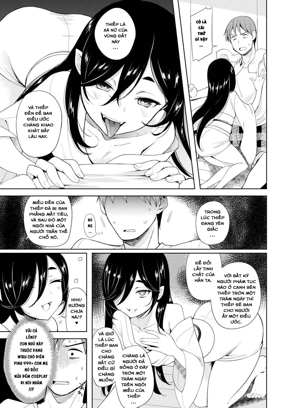 HentaiVN.net - Ảnh 4 - Ý Trời Cho Chàng Ở Cùng Với Thiếp! [As God Wills] - Chap 1