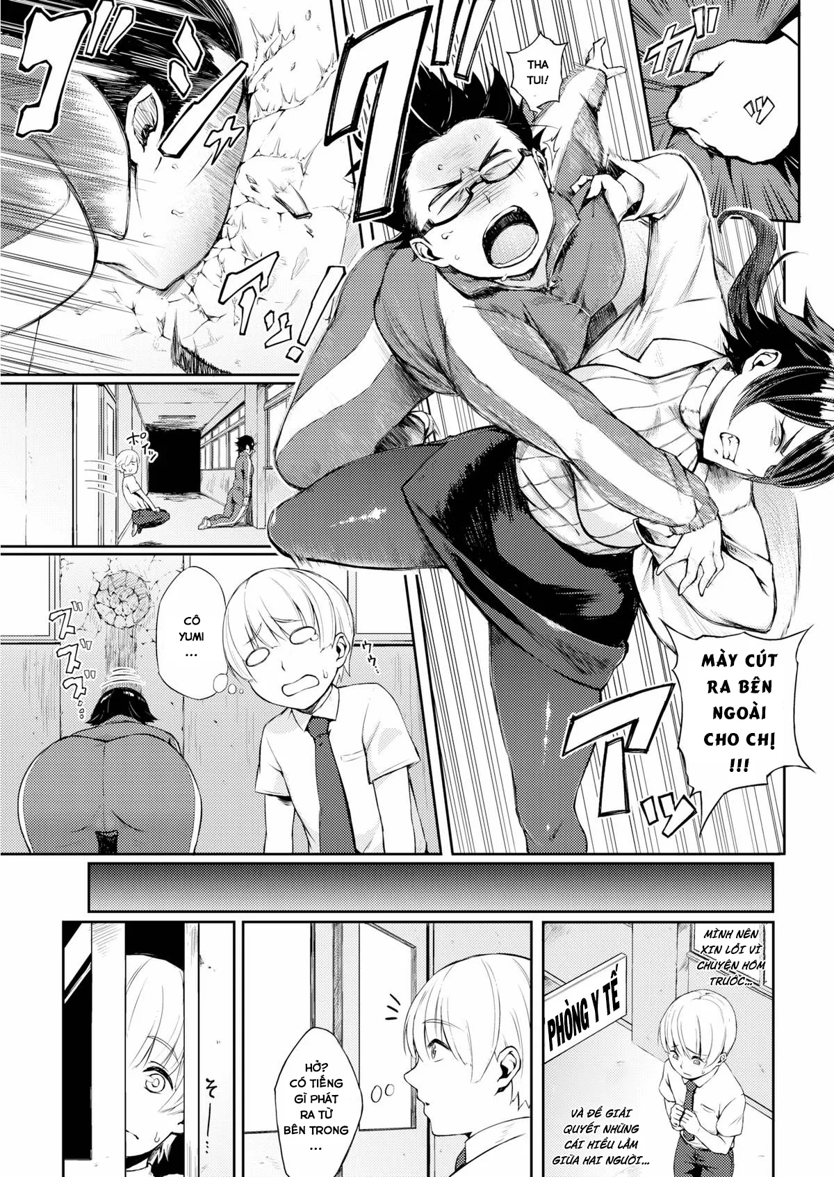 HentaiVN.net - Ảnh 6 - Em Yêu Cô Y Tế [Blowjob Infirmary] - Chap 1