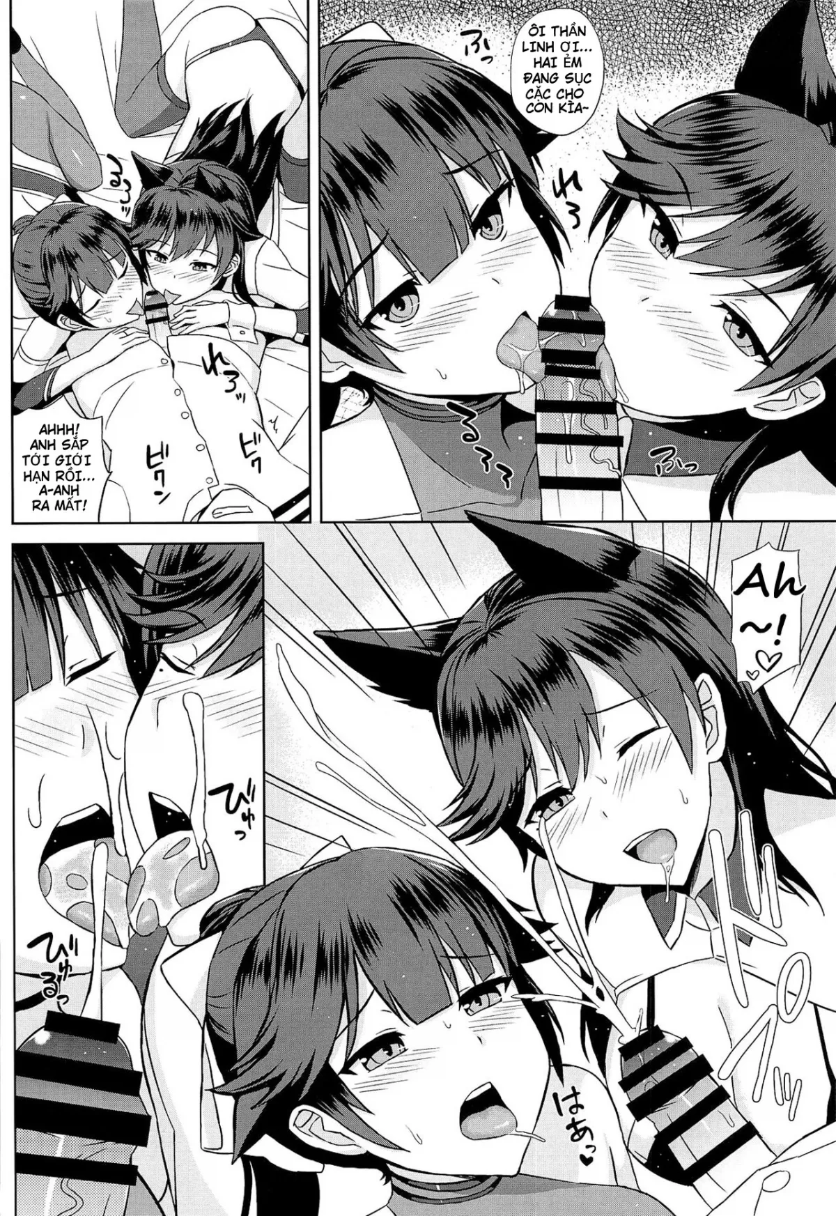 HentaiVN.net - Ảnh 11 - Buổi chụp hình hứng tình của Atago và Takao (Azur Lane) [Takao to Atago no Choppiri H na RQ Satsueikai] - Chap 1