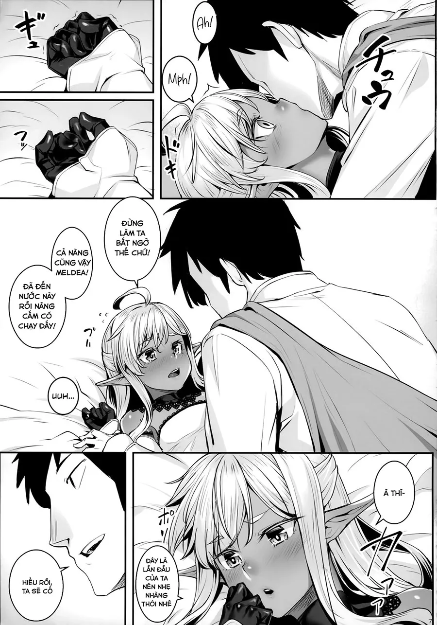 HentaiVN.net - Ảnh 10 - Công chúa của tộc Elf [The Dark Elves Princess] - Chap 1