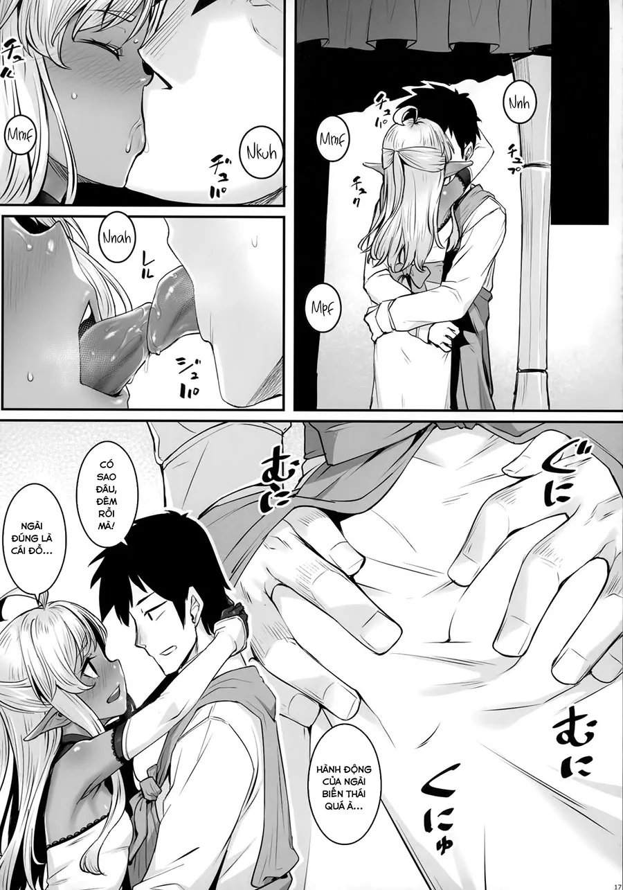 HentaiVN.net - Ảnh 20 - Công chúa của tộc Elf [The Dark Elves Princess] - Chap 1