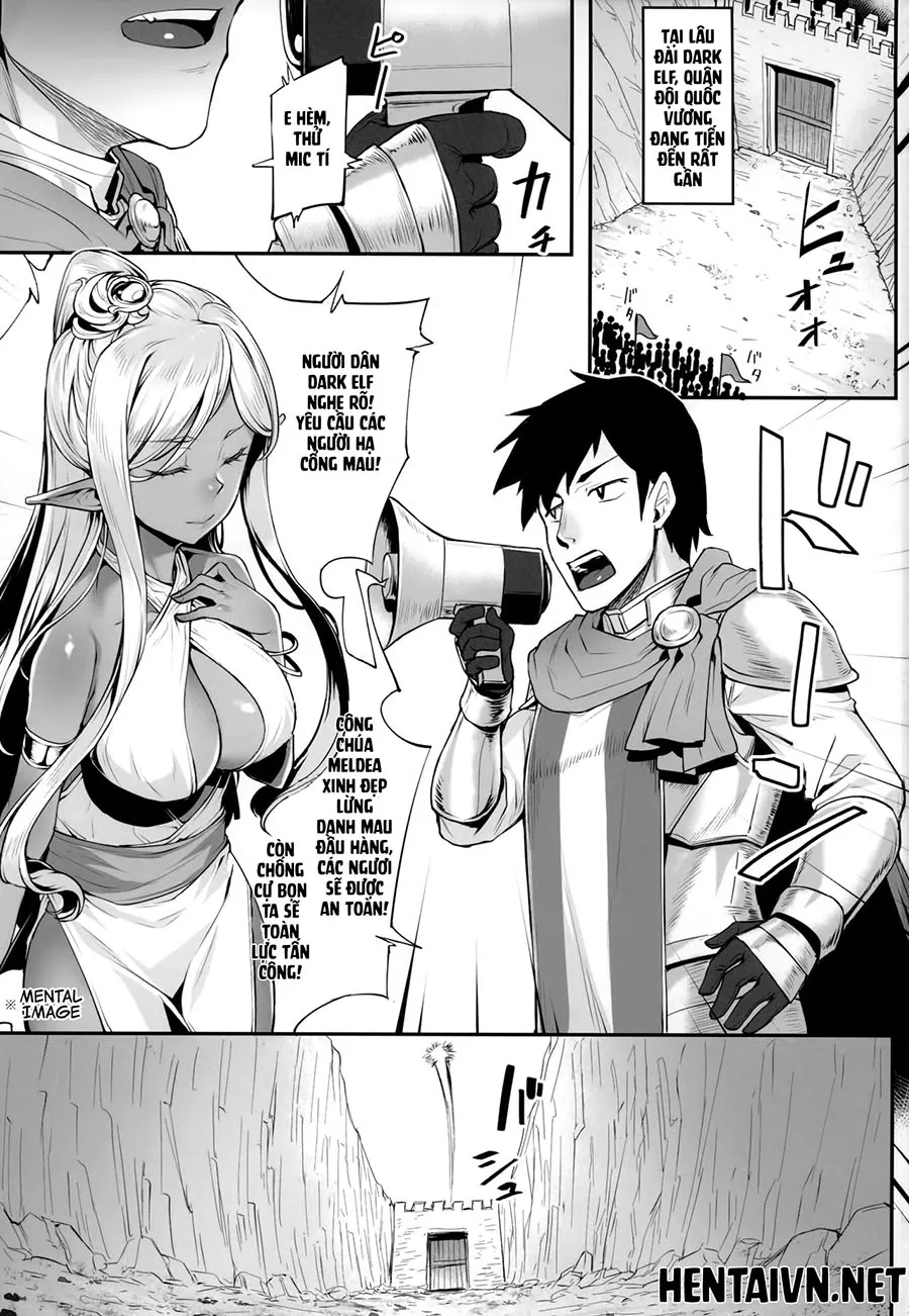 HentaiVN.net - Ảnh 4 - Công chúa của tộc Elf [The Dark Elves Princess] - Chap 1