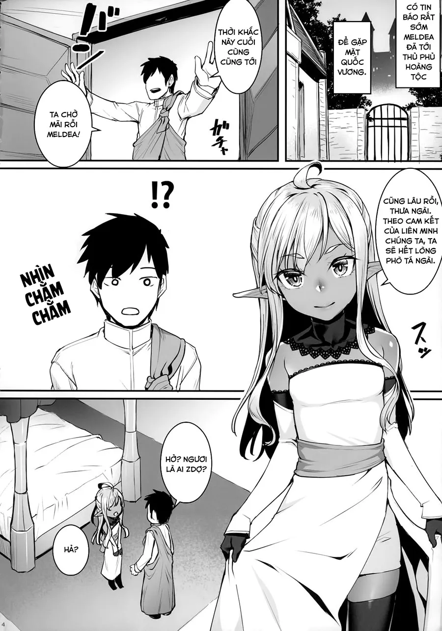 HentaiVN.net - Ảnh 7 - Công chúa của tộc Elf [The Dark Elves Princess] - Chap 1