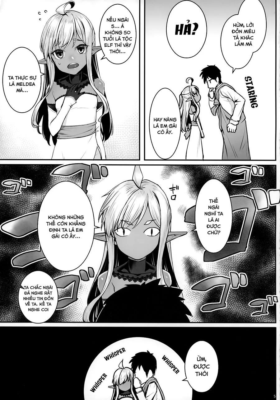 HentaiVN.net - Ảnh 8 - Công chúa của tộc Elf [The Dark Elves Princess] - Chap 1