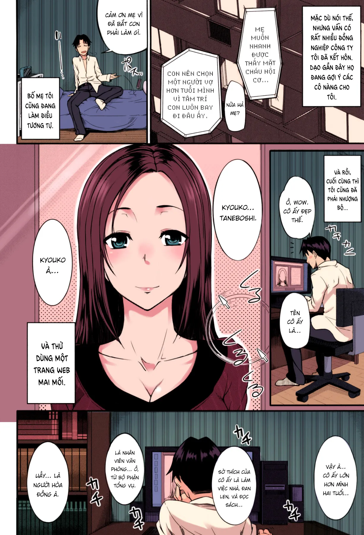 HentaiVN.net - Ảnh 4 - Fated Circle [Konkatsu no Susume] - Chap 1