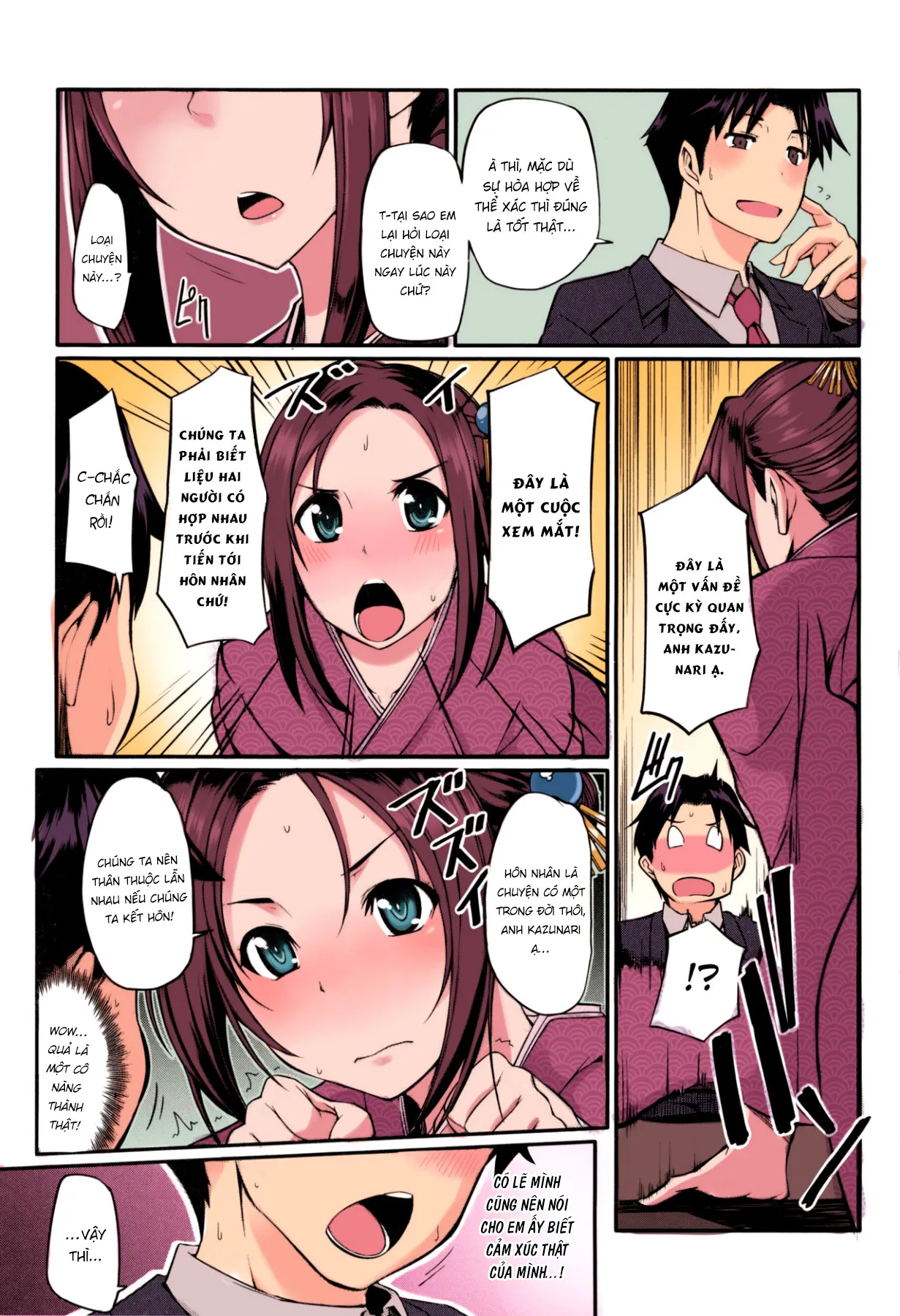 HentaiVN.net - Ảnh 7 - Fated Circle [Konkatsu no Susume] - Chap 1