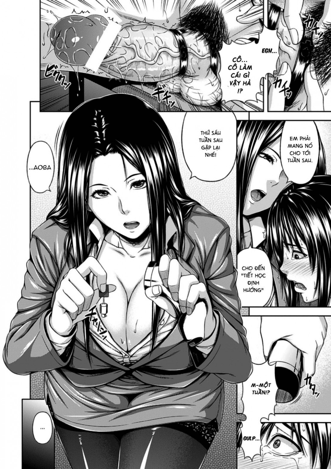 HentaiVN.net - Ảnh 10 - Midnight Guidance Lesson [Mayonaka No Kyouiku Shidou] - Chap 1