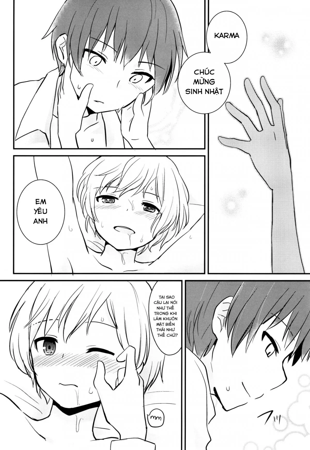 HentaiVN.net - Ảnh 16 - Happy Merry Christmas Birthday (Ansatsu Kyoushitsu) - Chap 1