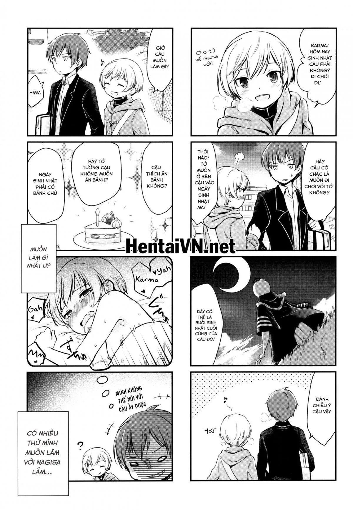 HentaiVN.net - Ảnh 3 - Happy Merry Christmas Birthday (Ansatsu Kyoushitsu) - Chap 1