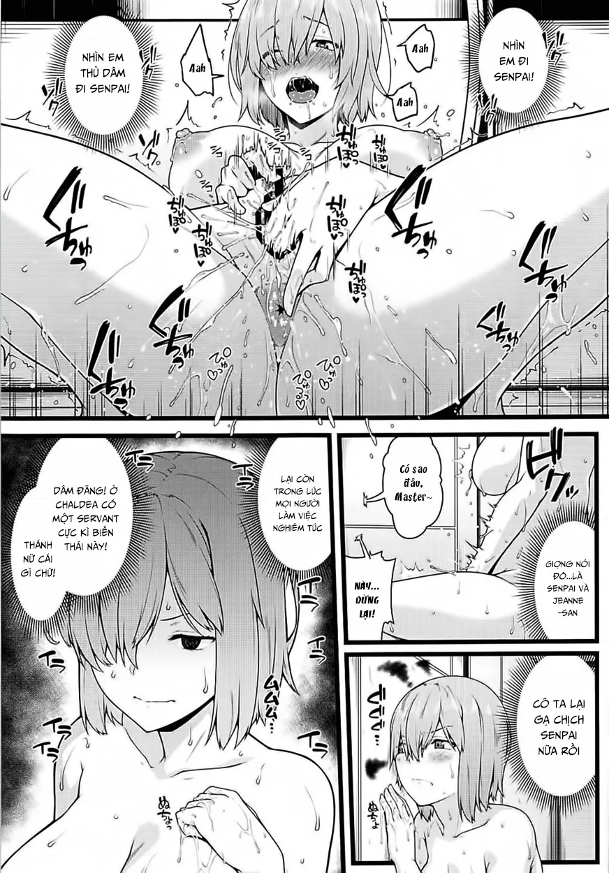 HentaiVN.net - Ảnh 10 - Zenra Roshutsu Haikai Onanie ni Dohamari Shita Hentai Kouhai Mash Kyrielight (Fate/Grand Order) - Chap 1