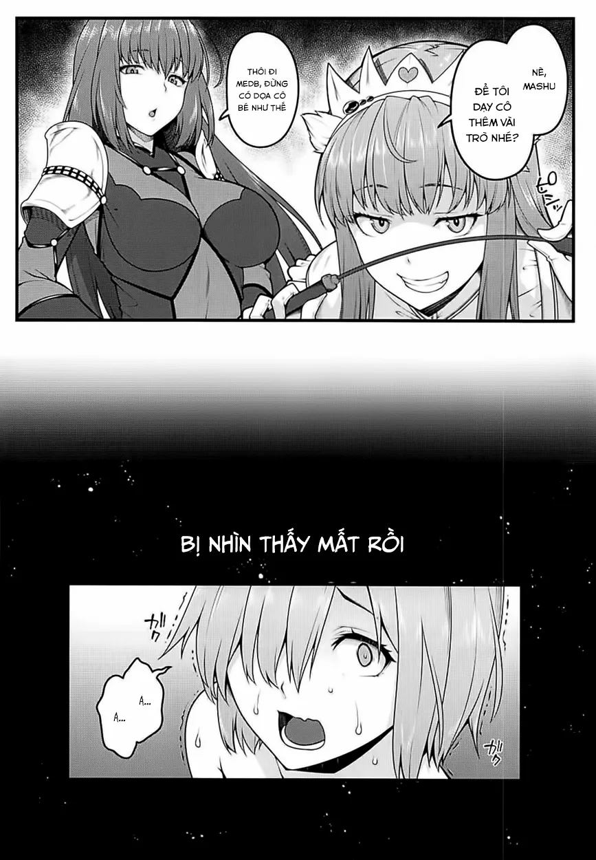 HentaiVN.net - Ảnh 19 - Zenra Roshutsu Haikai Onanie ni Dohamari Shita Hentai Kouhai Mash Kyrielight (Fate/Grand Order) - Chap 1