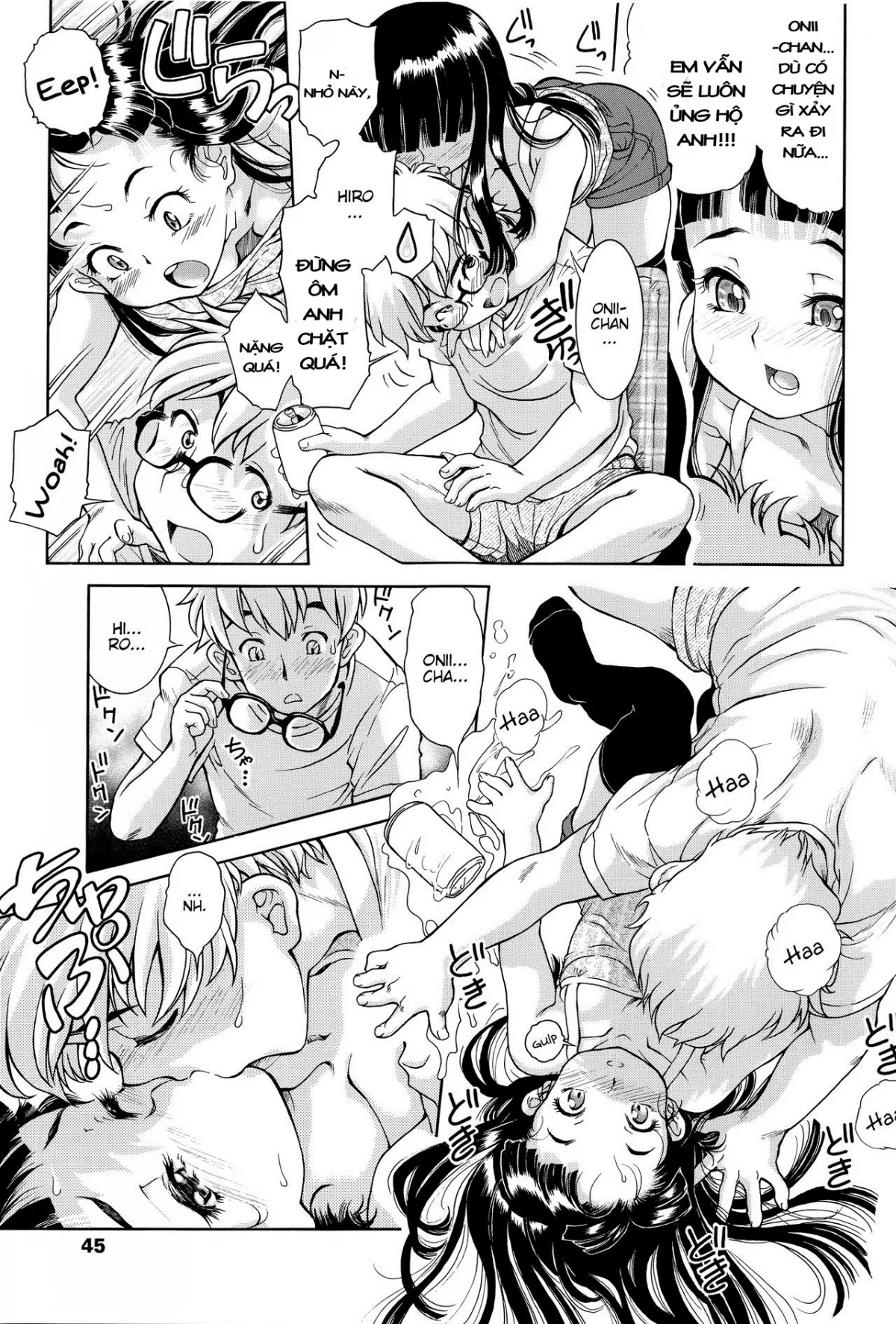 HentaiVN.net - Ảnh 4 - Vì sao mỗi gia đình nên có 2 con? [Okaerinasai no Onii-chan] - Chap 1