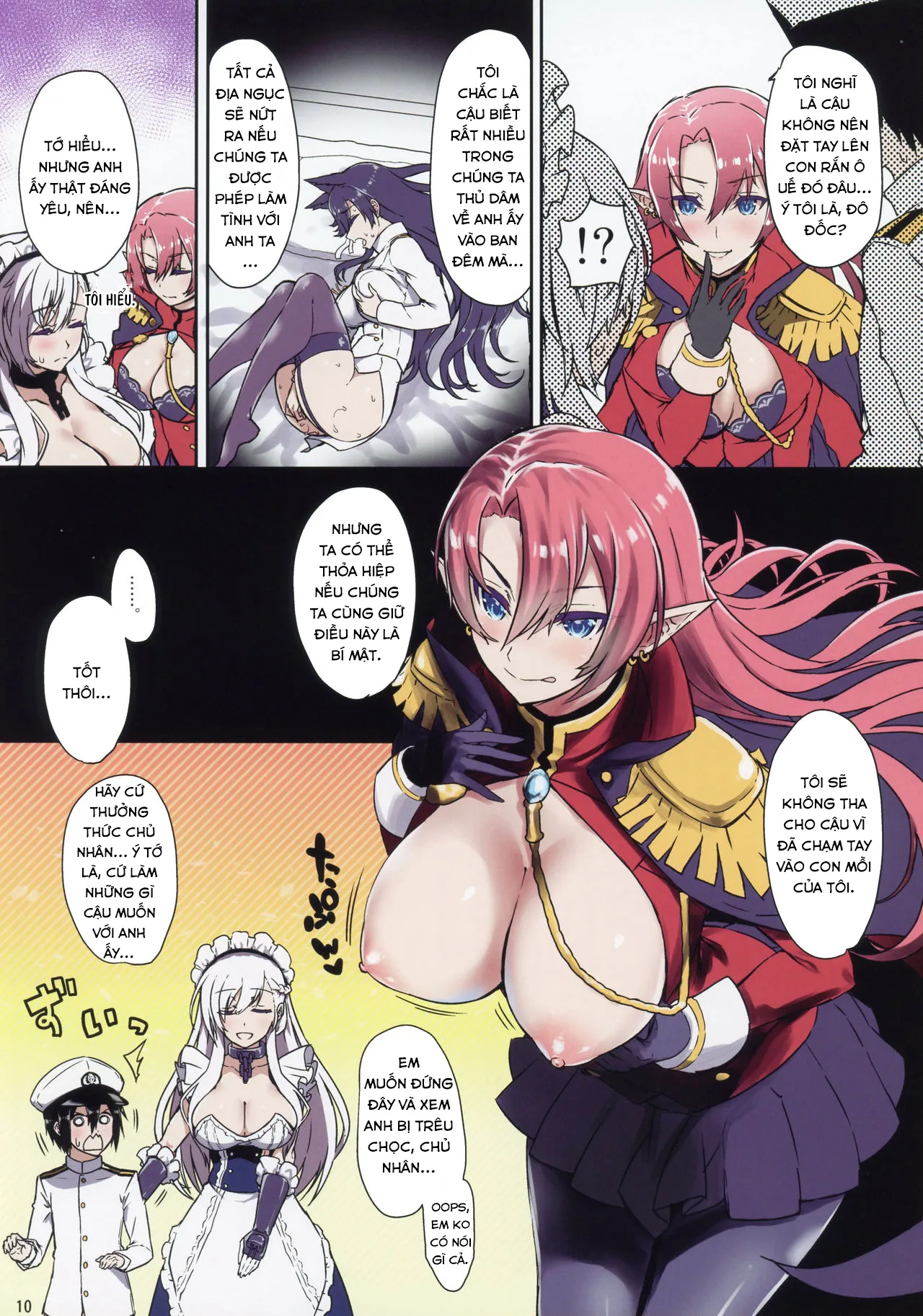 HentaiVN.net - Ảnh 10 - Nyuunai Shabaora [乳内射爆了] - Chap 1