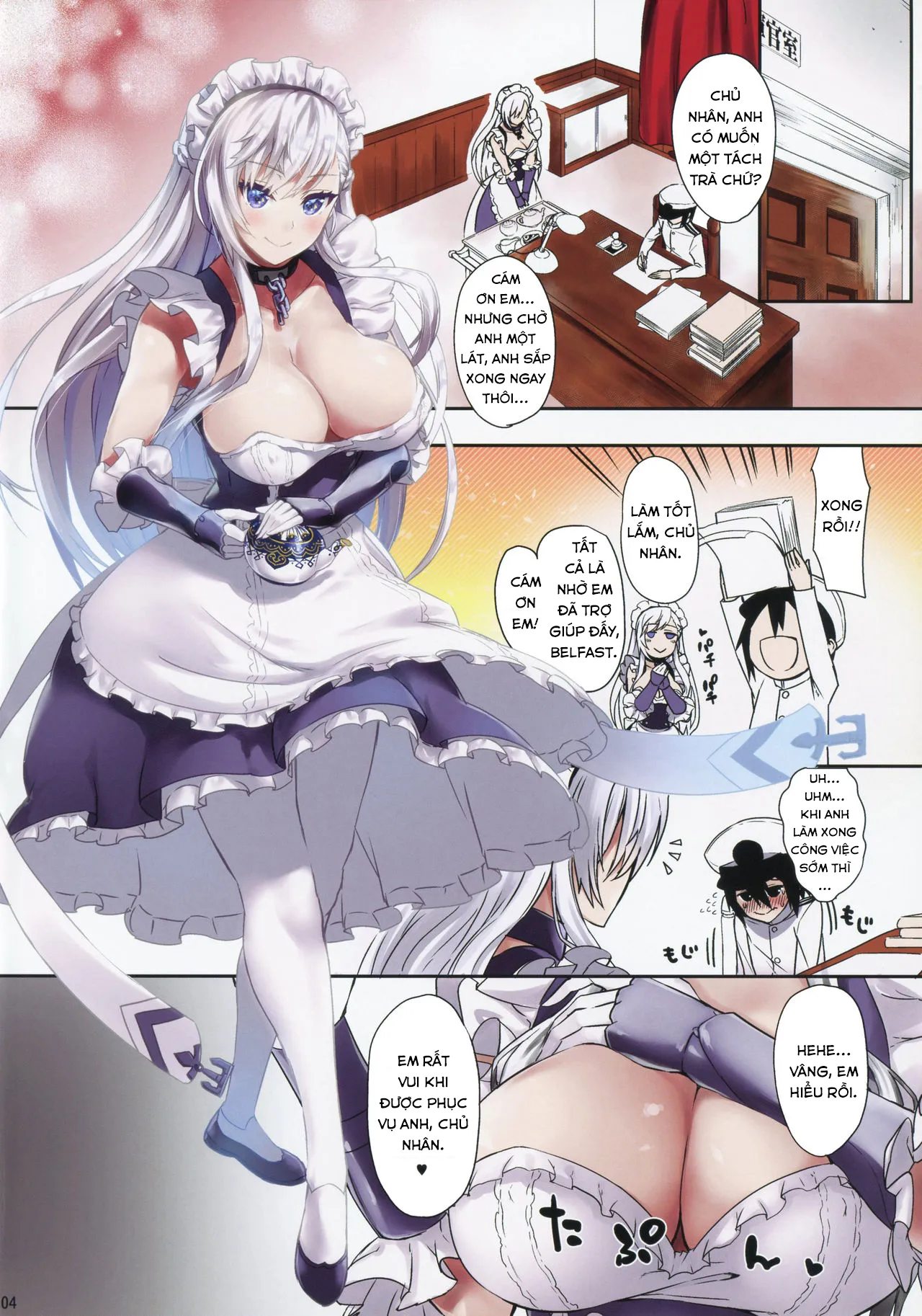 HentaiVN.net - Ảnh 4 - Nyuunai Shabaora [乳内射爆了] - Chap 1