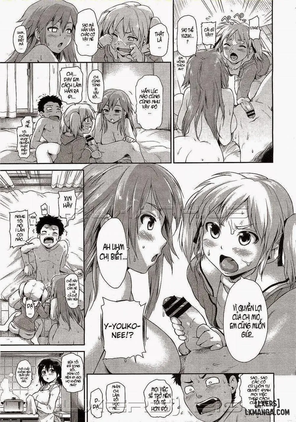 HentaiVN.net - Ảnh 7 - Absolute Authority Sisters - Chap 3
