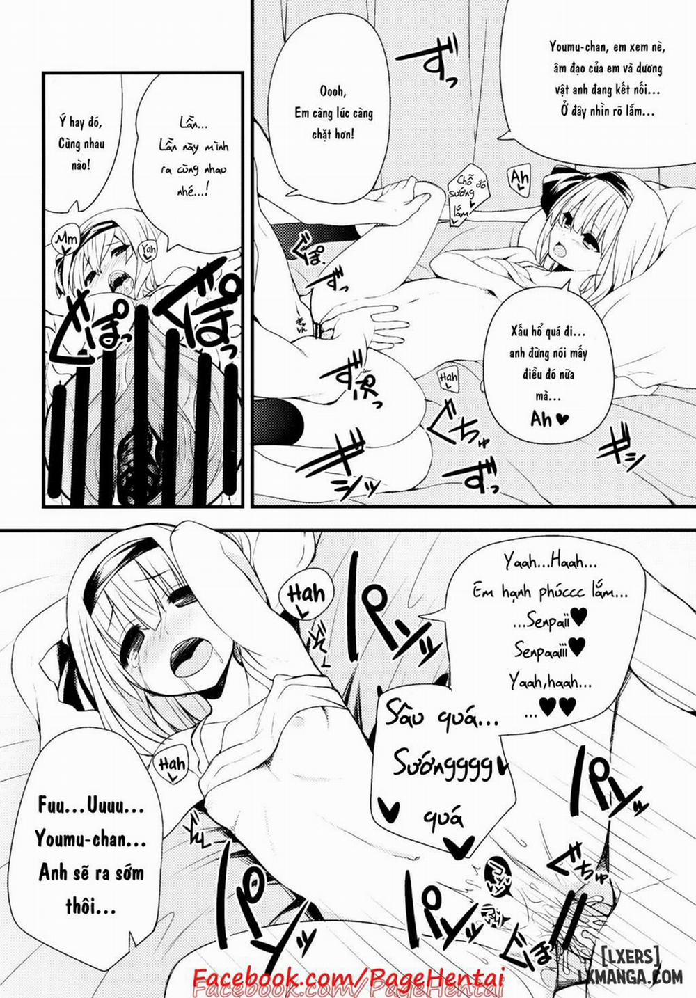 HentaiVN.net - Ảnh 19 - Youmu DAY's -Obenkyouhen- (Touhou) [妖夢DAY's～お勉強編～] - Chap 1
